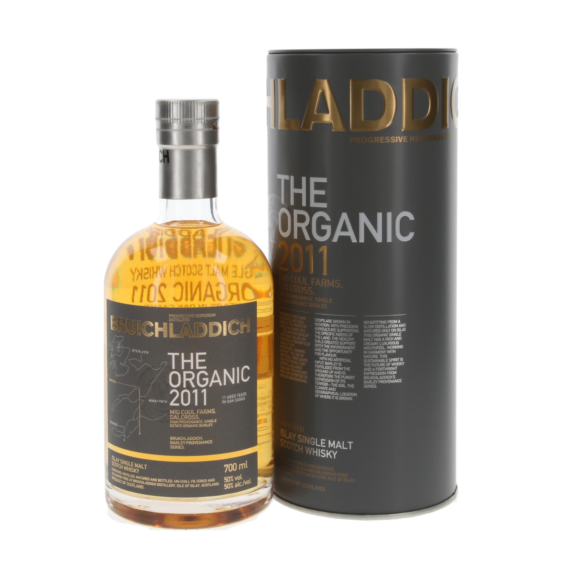 Виски Bruichladdich The Organic 11 Лет 2011/ 700 ml