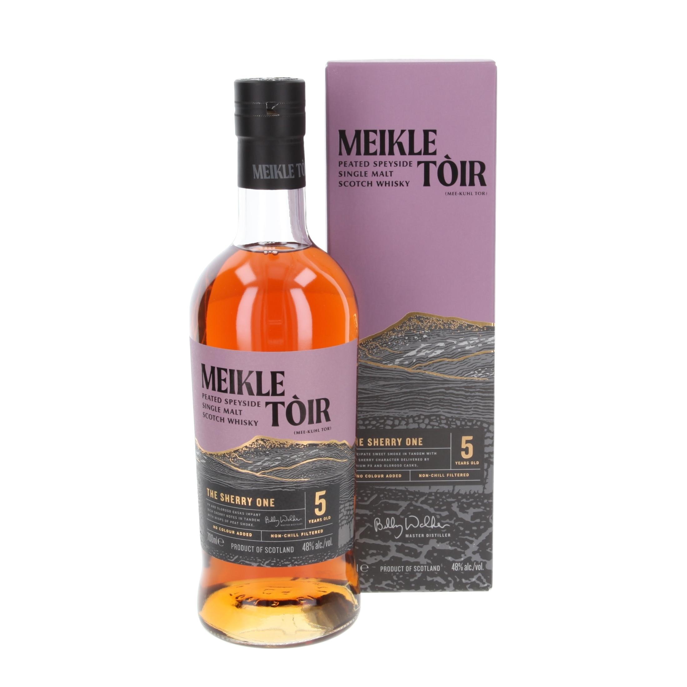 Виски Meikle Tòir The Sherry One 5 Лет 700 ml