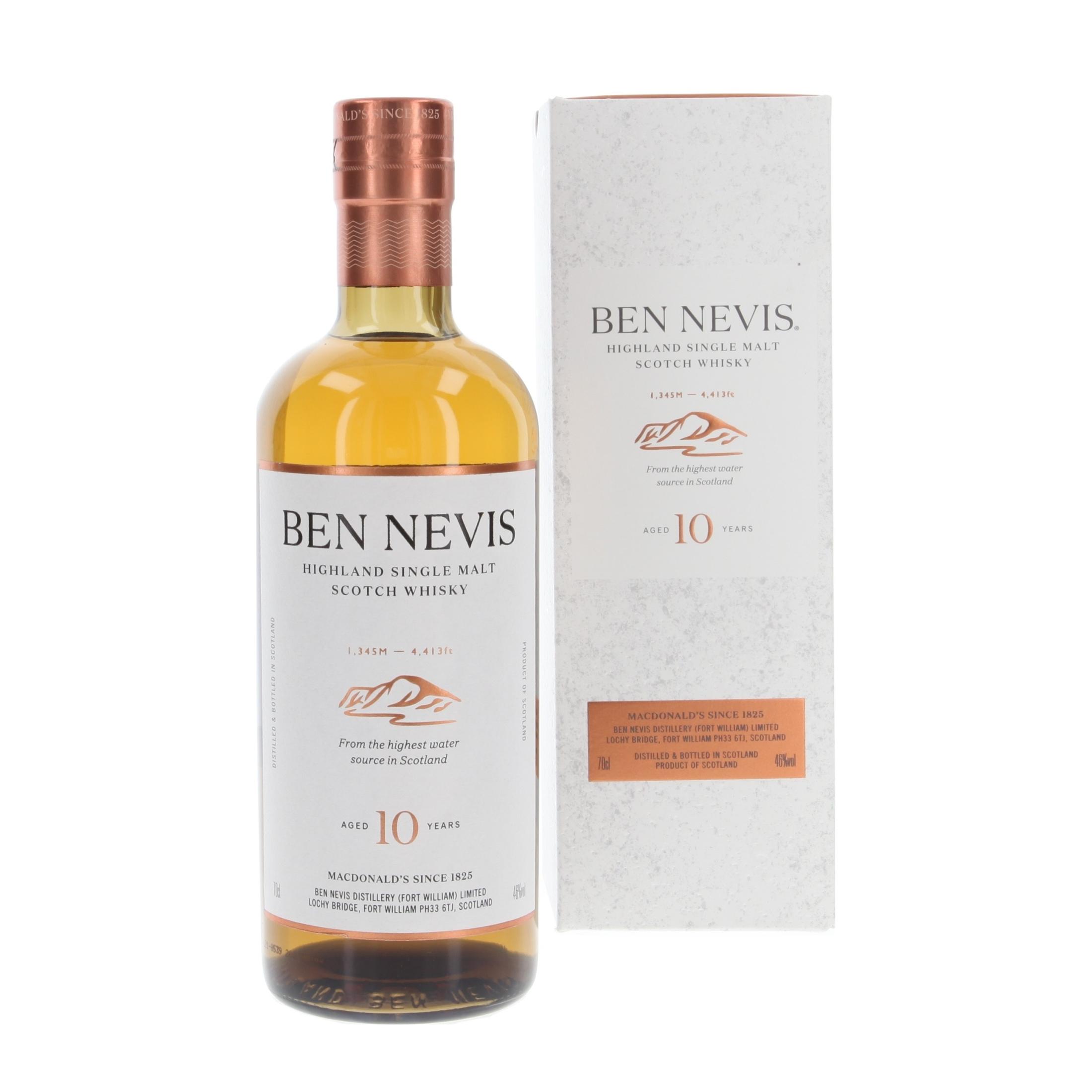 Виски Ben Nevis 10 Лет 700 ml