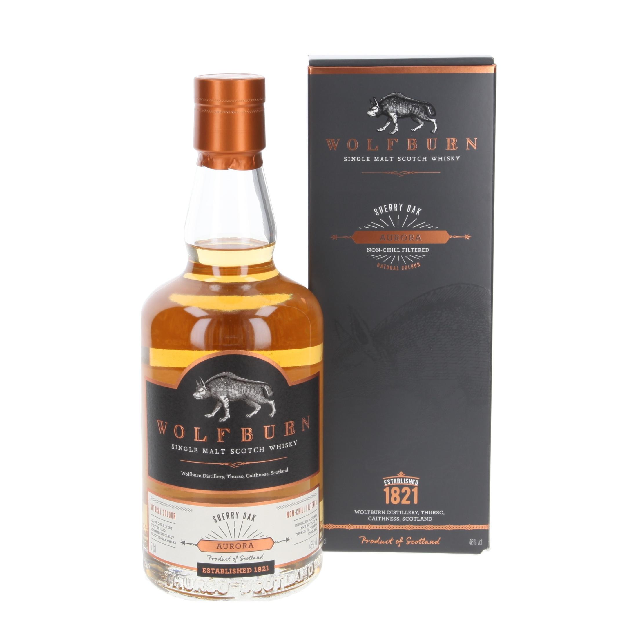 Виски Wolfburn Aurora 700 ml
