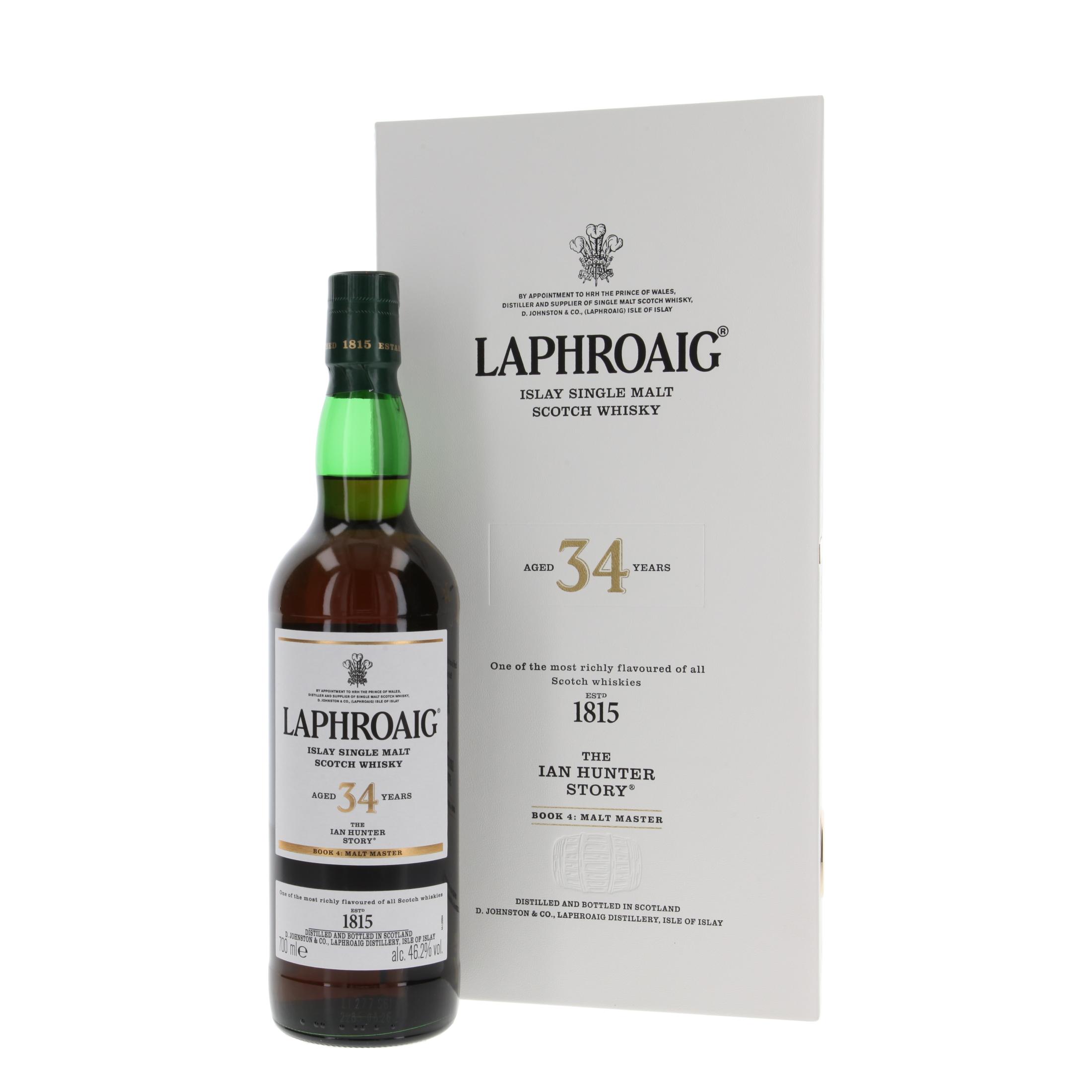 Виски Laphroaig Ian Hunter Edition No. 4 34 Лет 2022 700 ml