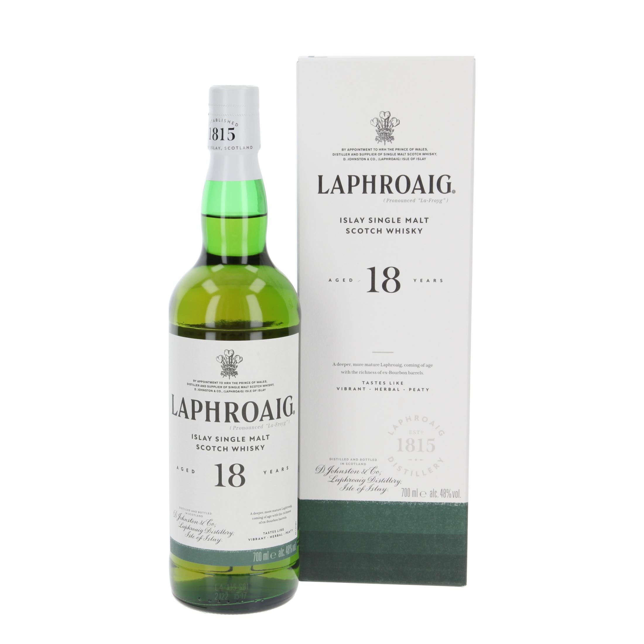 Виски Laphroaig 18 Лет 700 ml