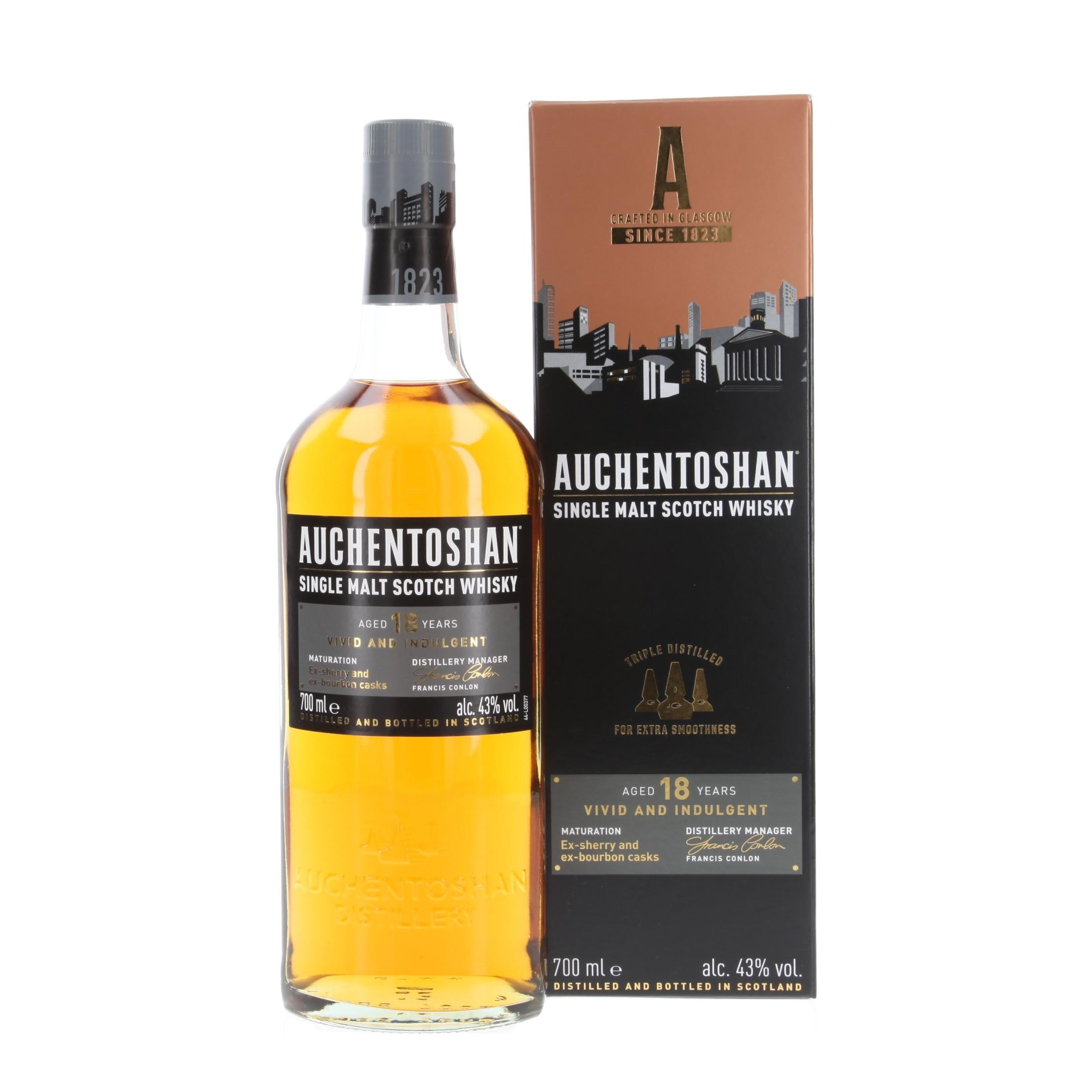 Виски Auchentoshan 18 Лет 700 ml