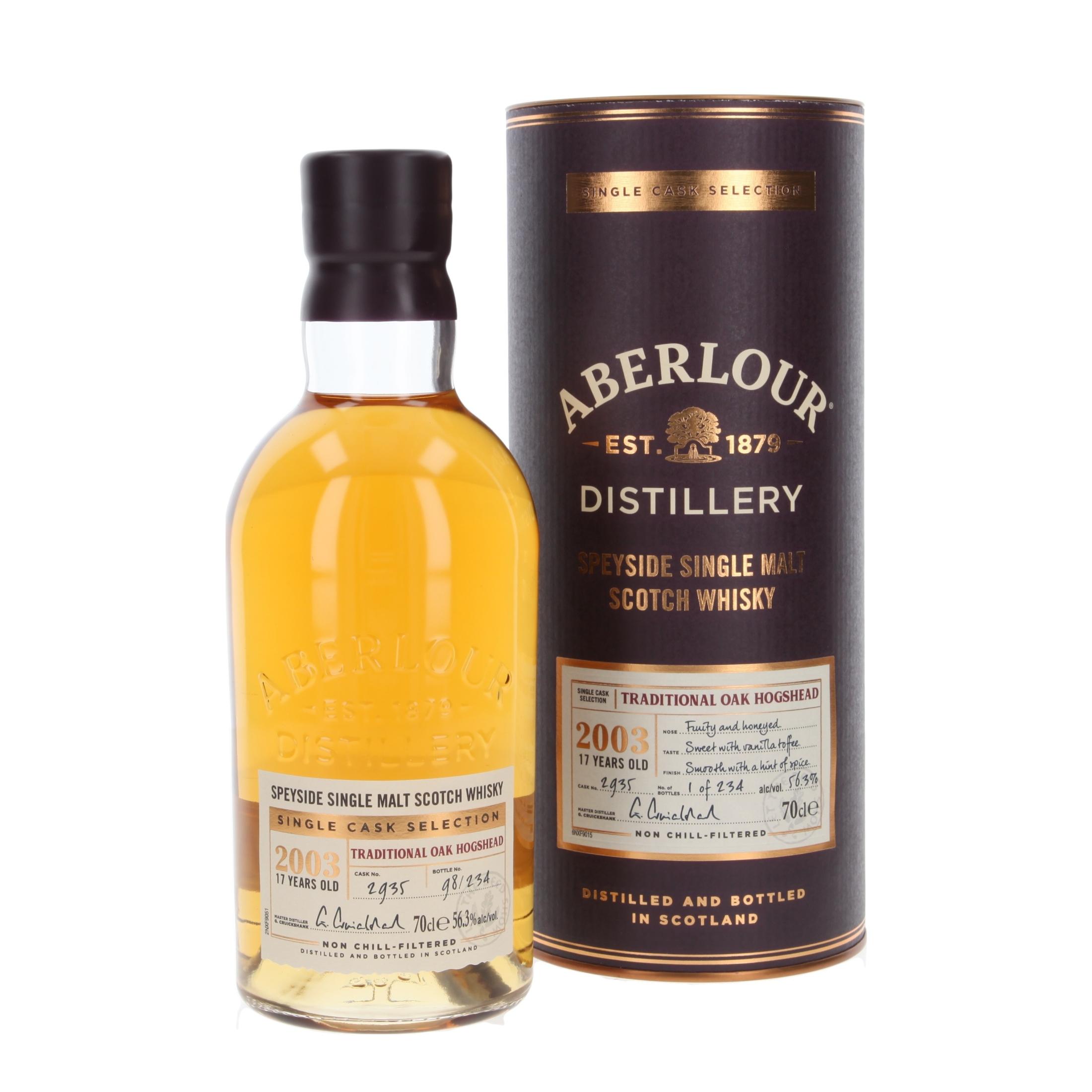 Виски Aberlour Single Cask 17 Лет 2003/ 700 ml
