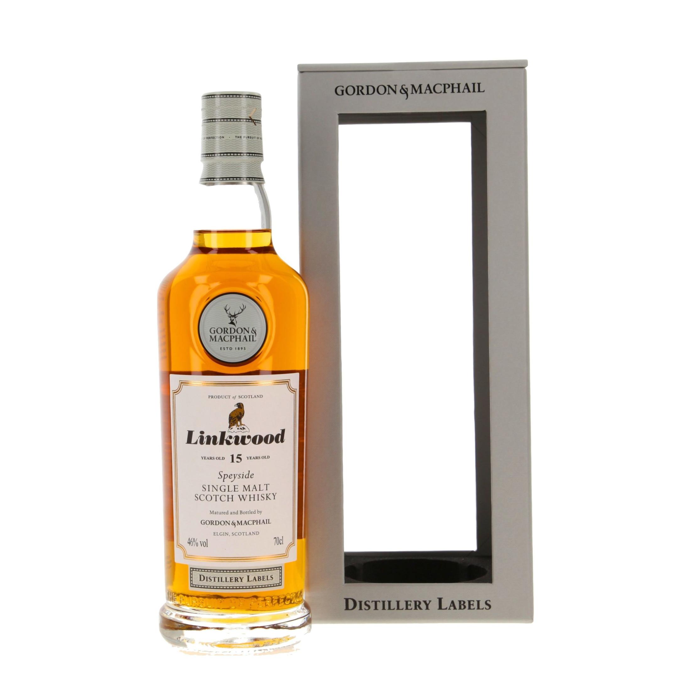 Виски Linkwood Distillery Labels 15 Лет 700 ml