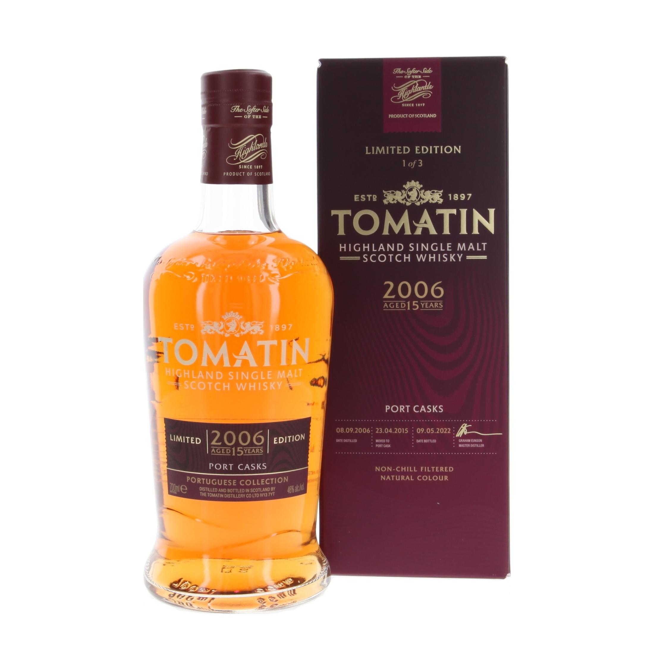 Виски Tomatin The Port Edition 15 Лет 2006/2022 700 ml