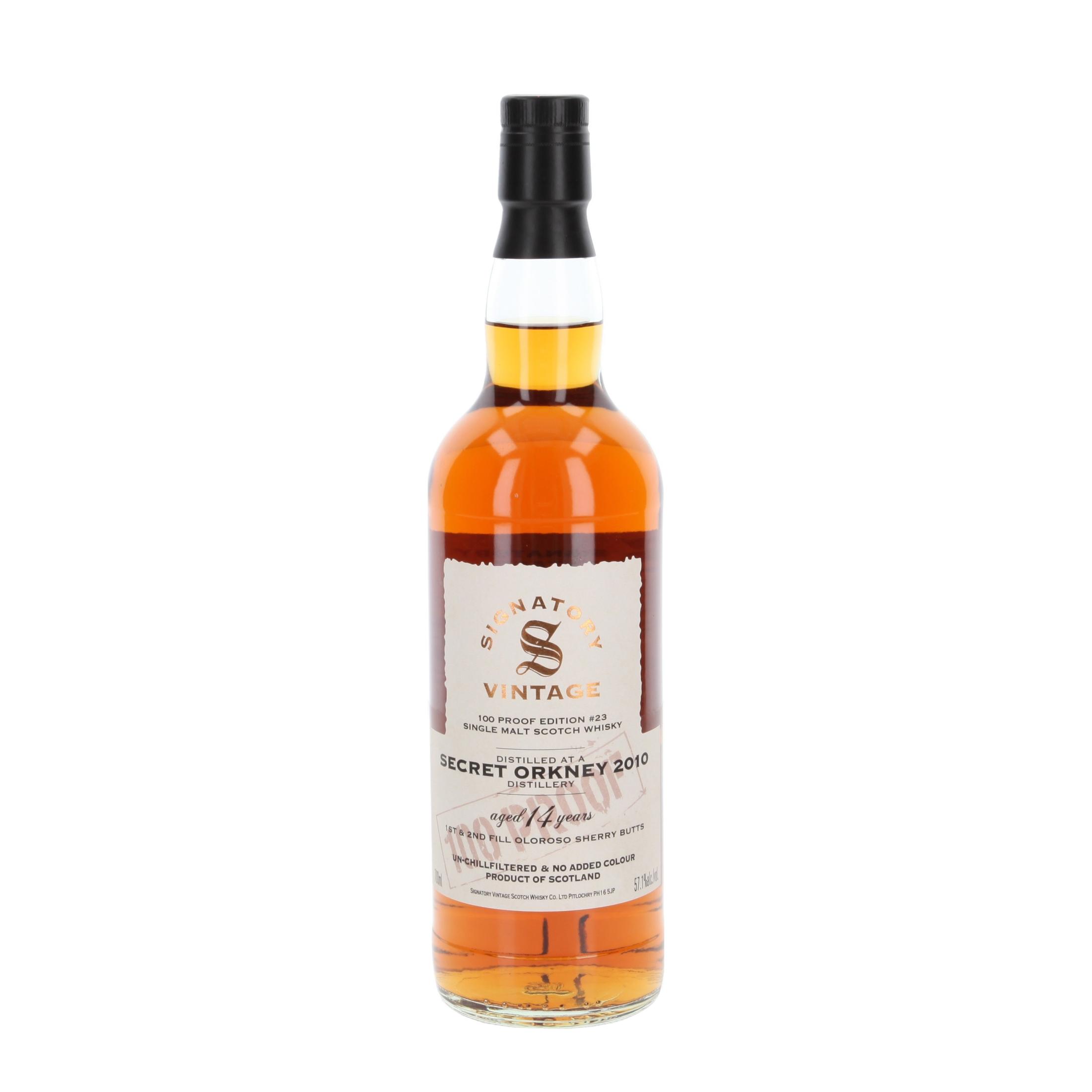 Виски Secret Orkney Vintage 100 Proof Edition #23 14 Лет 2010/2024 700 ml