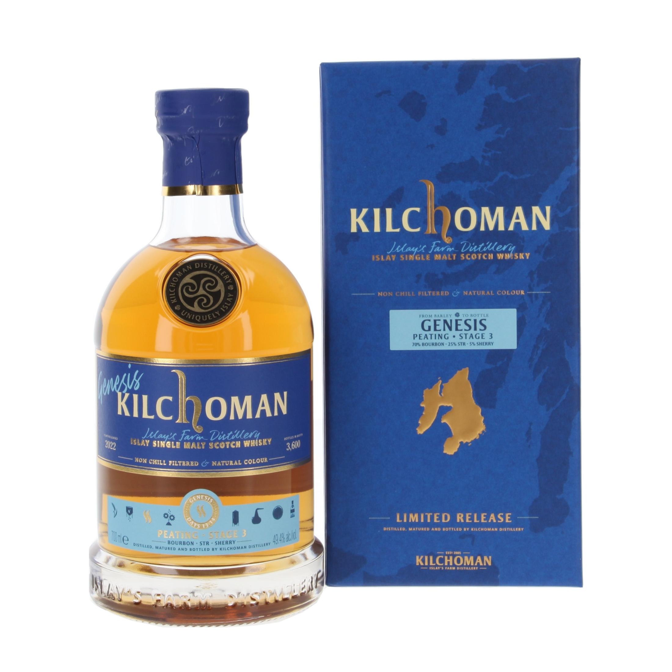 Виски Kilchoman Genesis Peating Stage 3 2022 700 ml