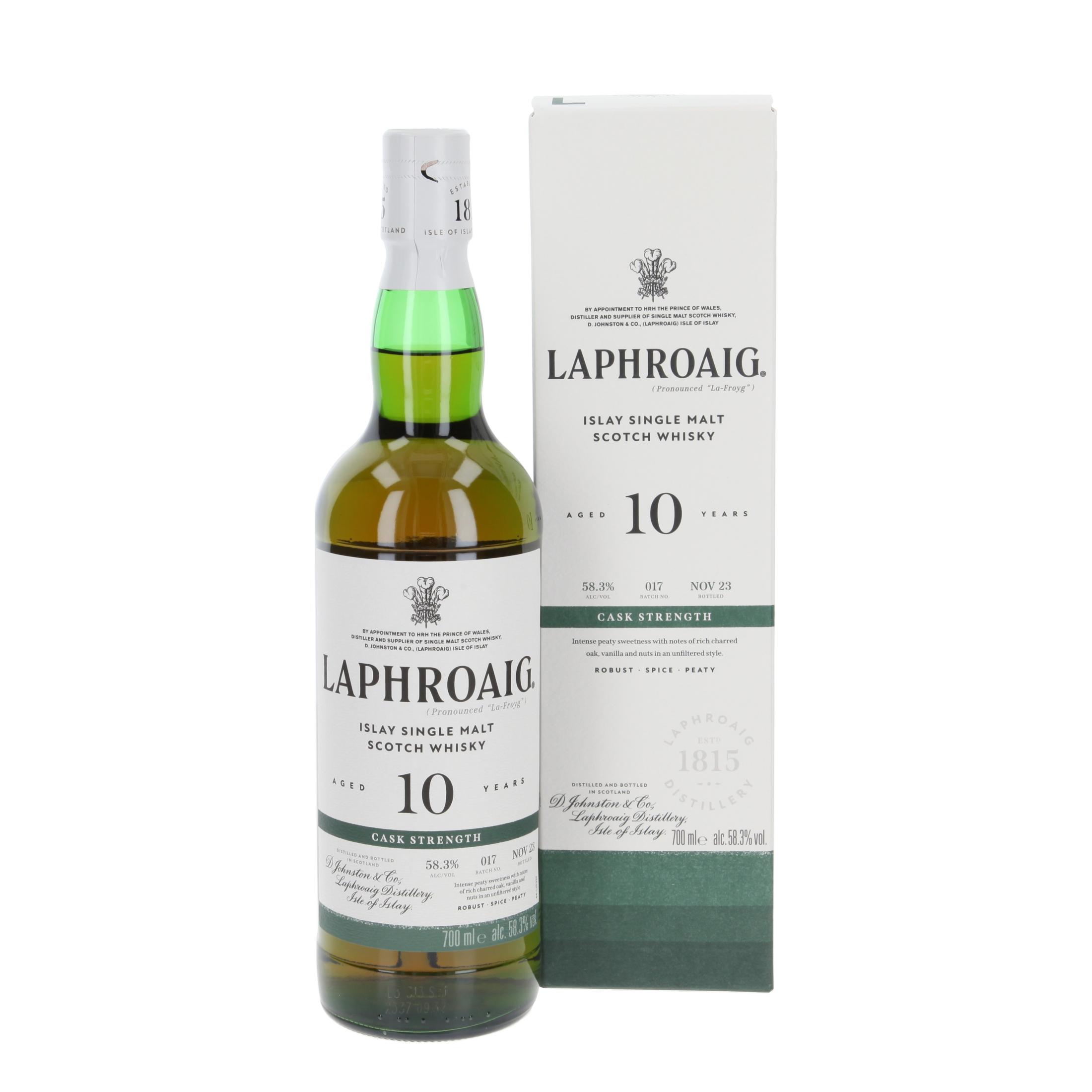 Виски Laphroaig Cask Strength Batch 17 10 Лет 2023 700 ml
