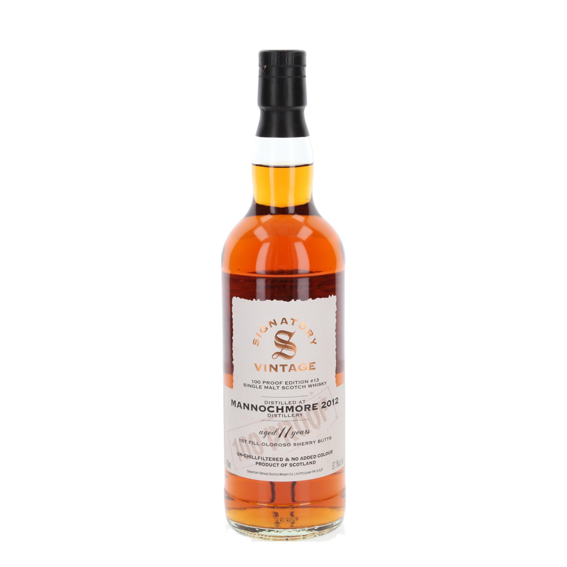 Виски Mannochmore Vintage 100 Proof Edition #13 11 Лет 2012/ 700 ml