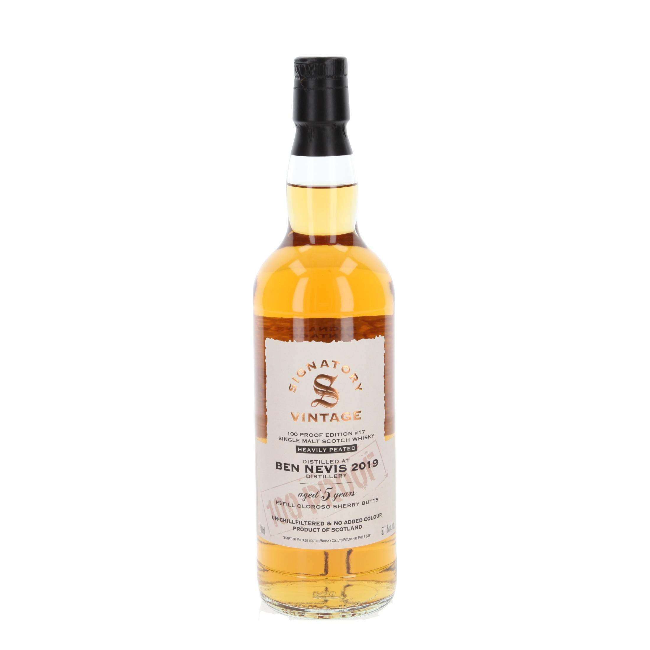 Виски Ben Nevis Vintage 100 Proof Edition #17 - Heavily Peated 5 Лет 2019/2024 700 ml