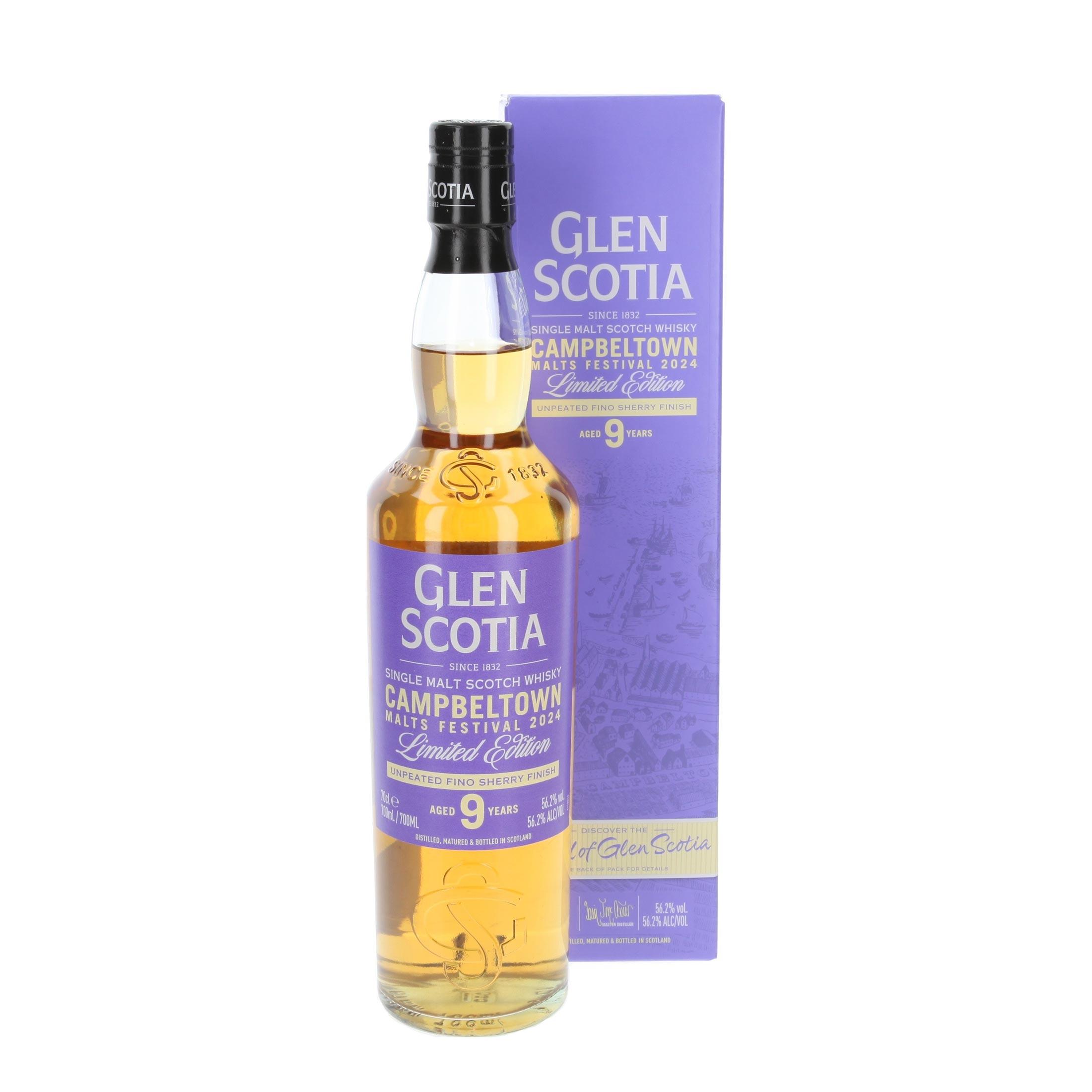 Виски Glen Scotia Campbeltown Malts Festival 9 Лет 2024 700 ml