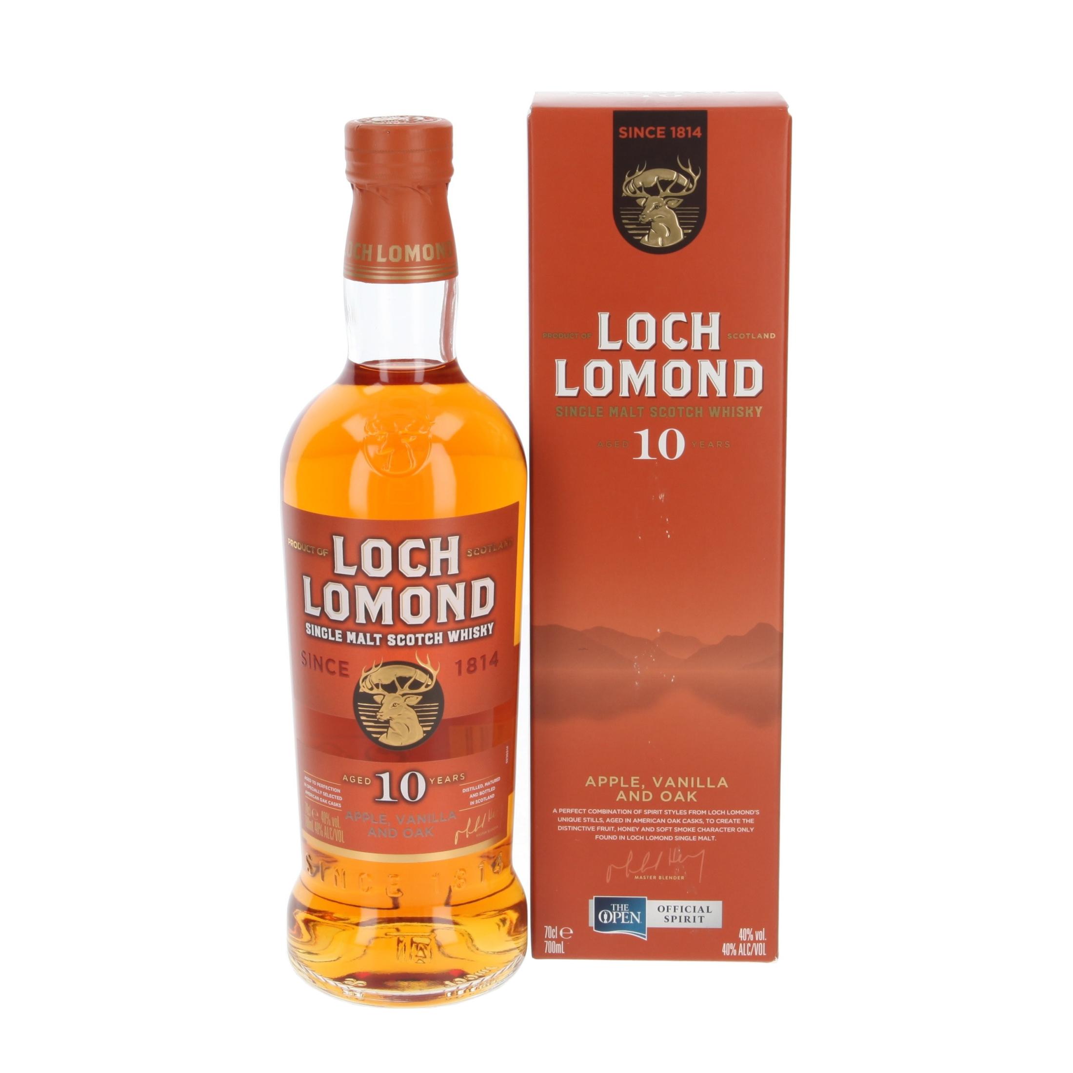 Виски Loch Lomond Apple Vanilla and Oak - The Open Course Collection 10 Лет 700 ml