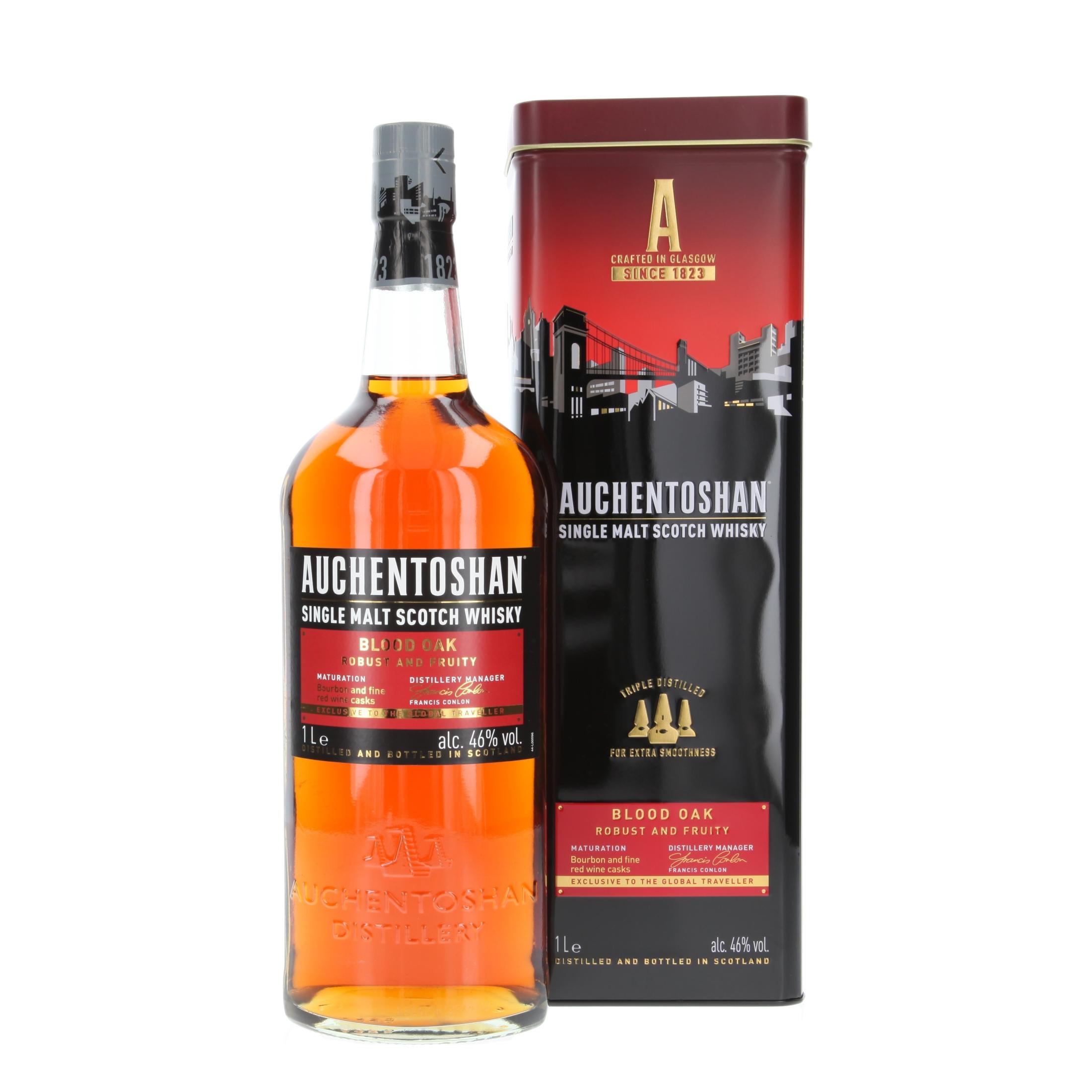 Виски Auchentoshan Blood Oak 1000 ml