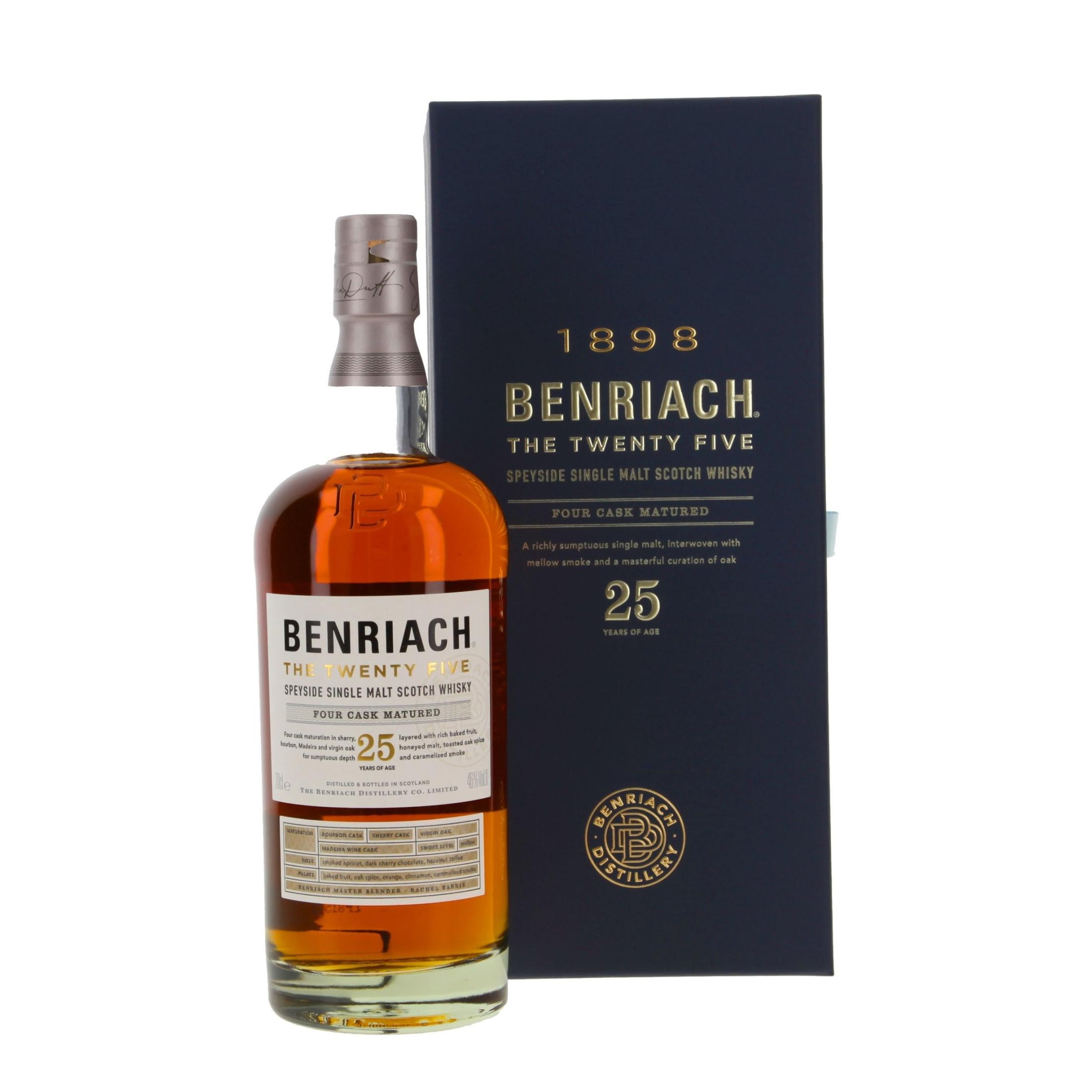 Виски Benriach The Twenty Five 25 Лет 700 ml
