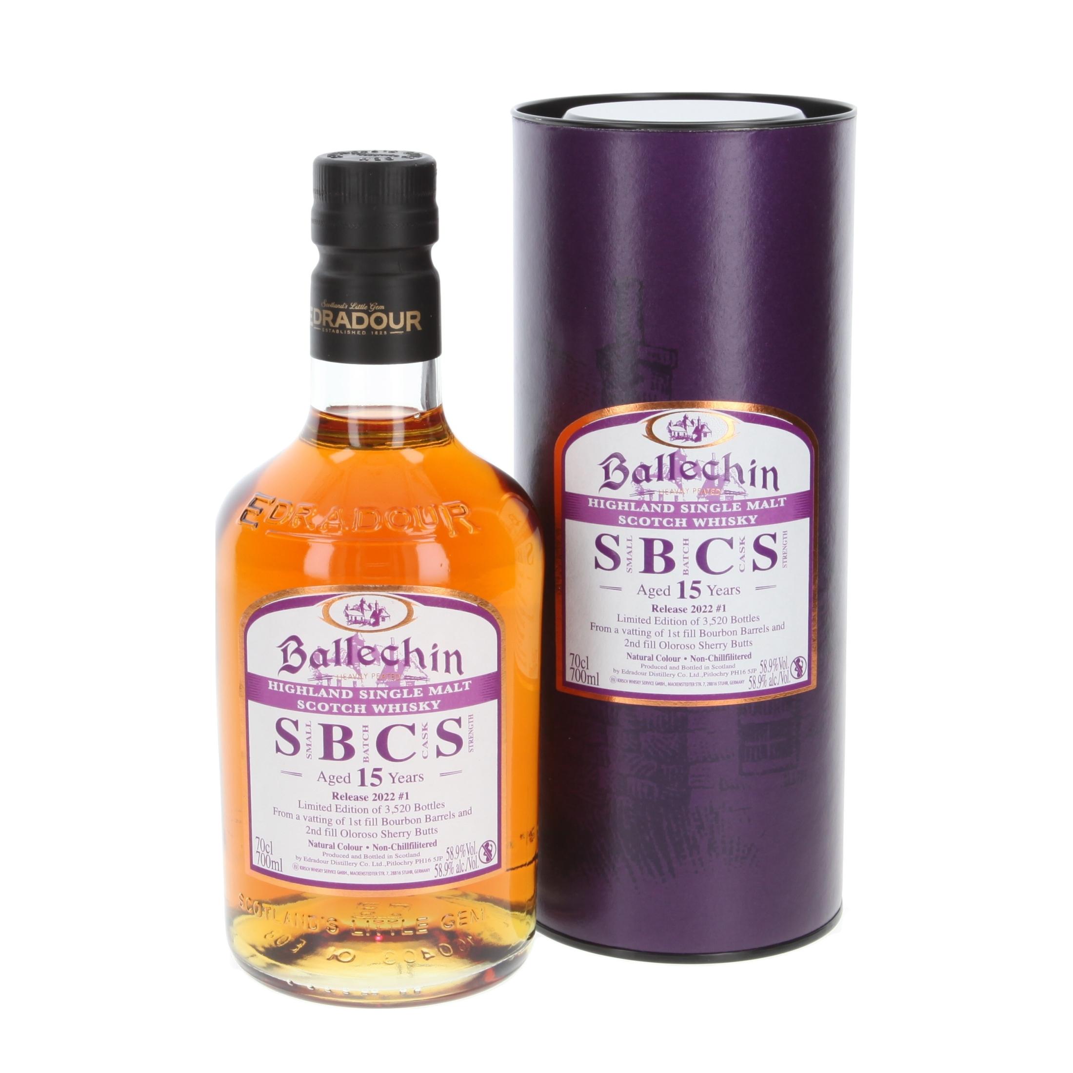 Виски Ballechin Release 2022 15 Лет 700 ml