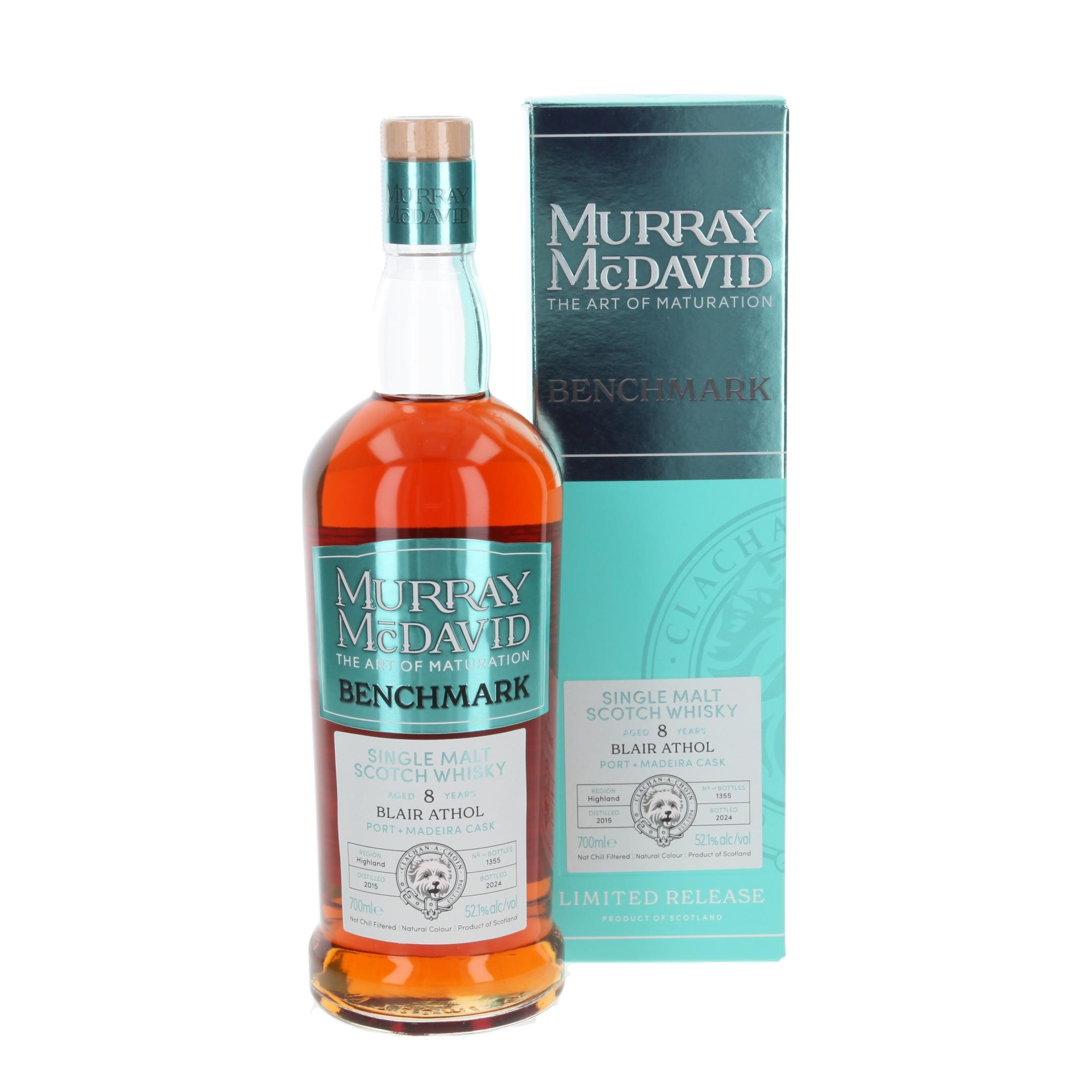 Виски Blair Athol Port/Madeira Cask Benchmark 8 Лет 2015/2024 700 ml