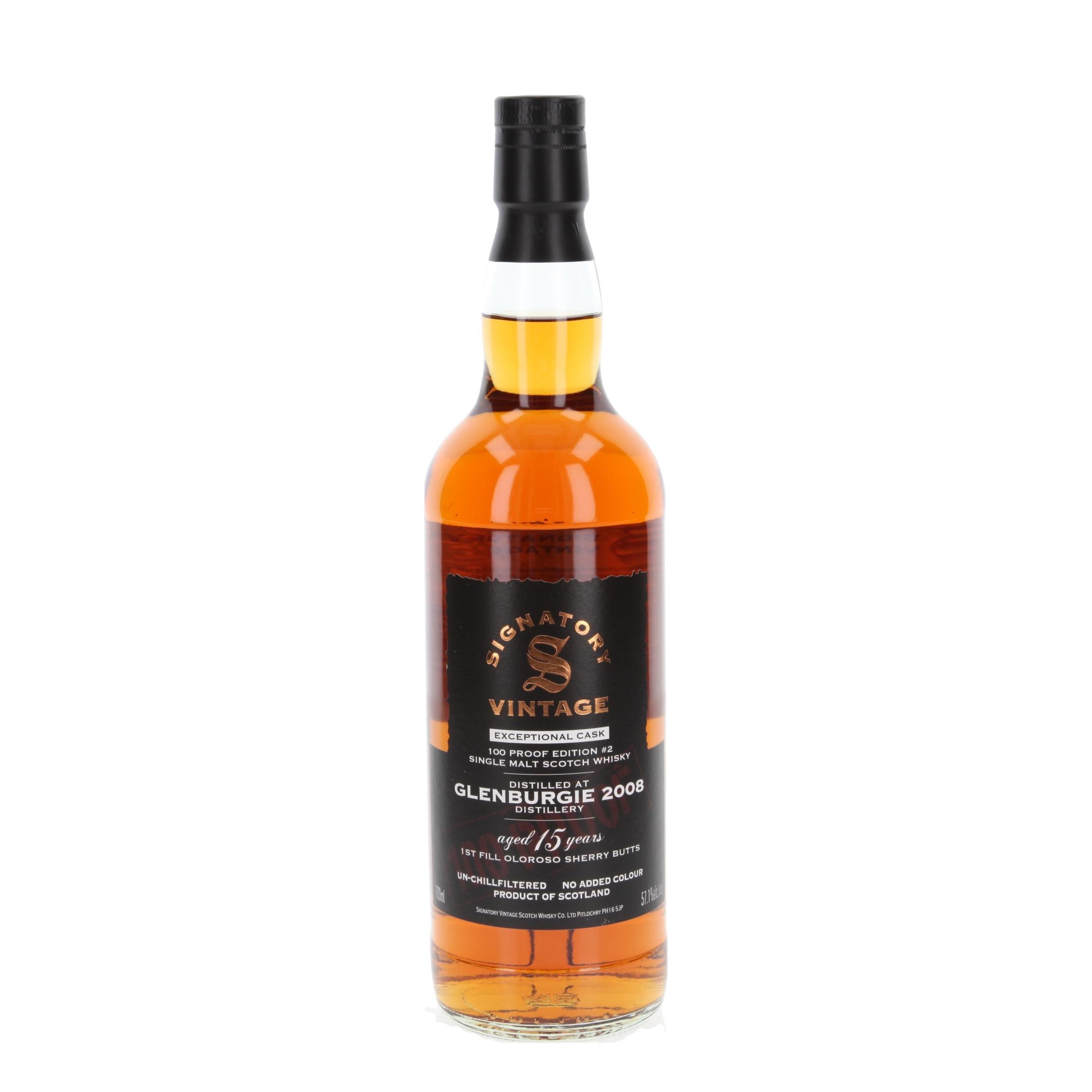 Виски Glenburgie 100 Proof Exceptional Cask Edition #2 15 Лет 2008/2024 700 ml