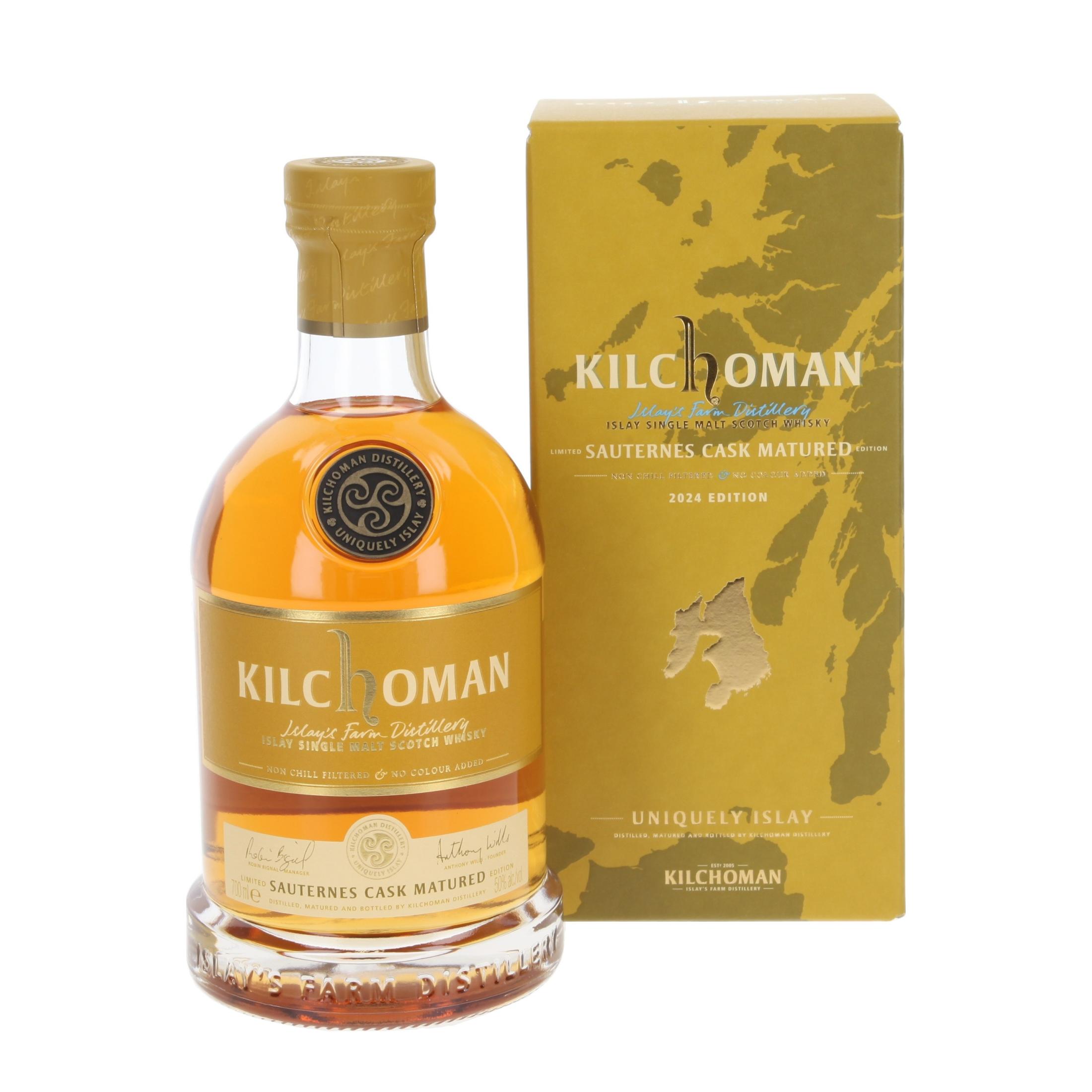 Виски Kilchoman Sauternes Cask 2024 700 ml
