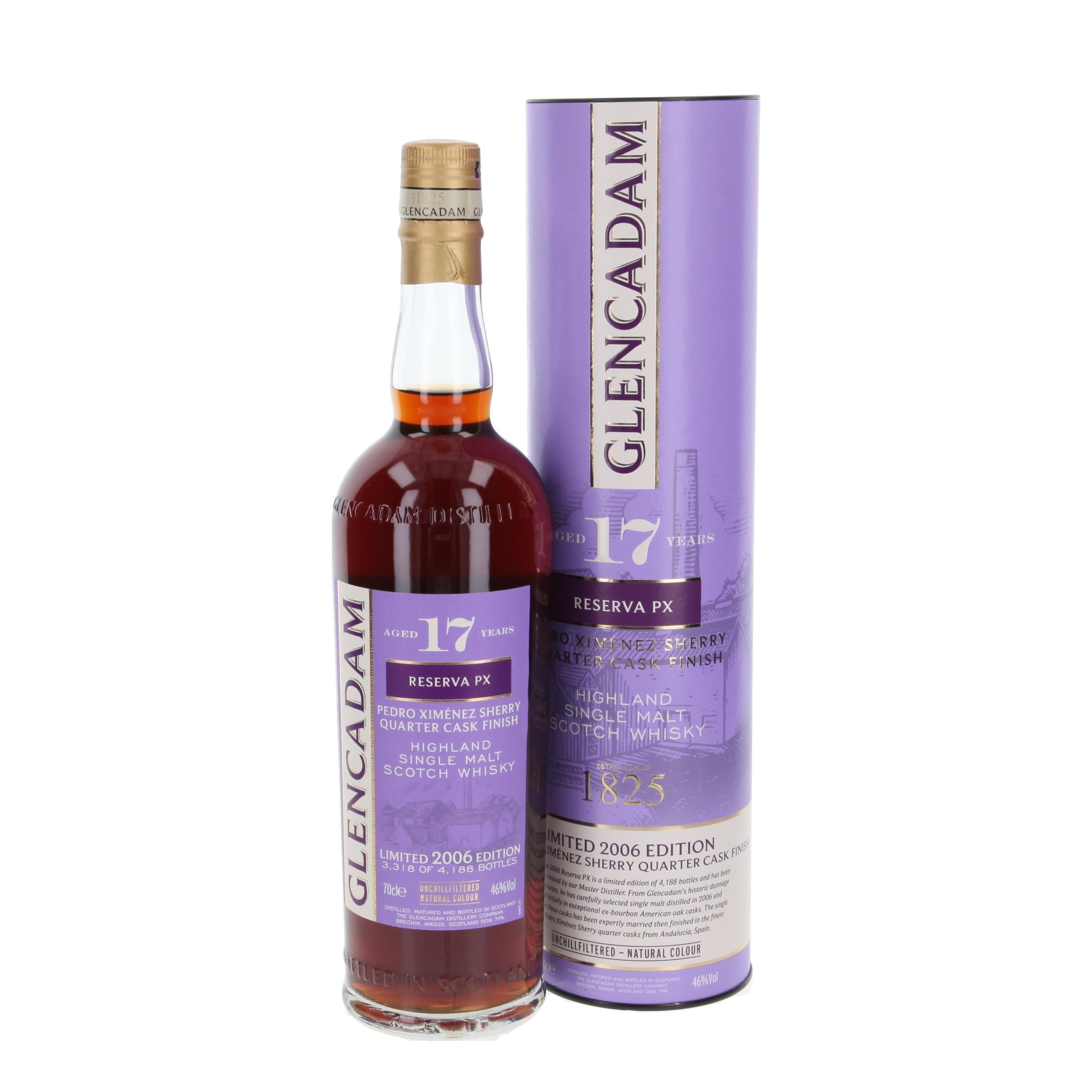 Виски Glencadam Reserva PX 17 Лет 2006/2023 700 ml
