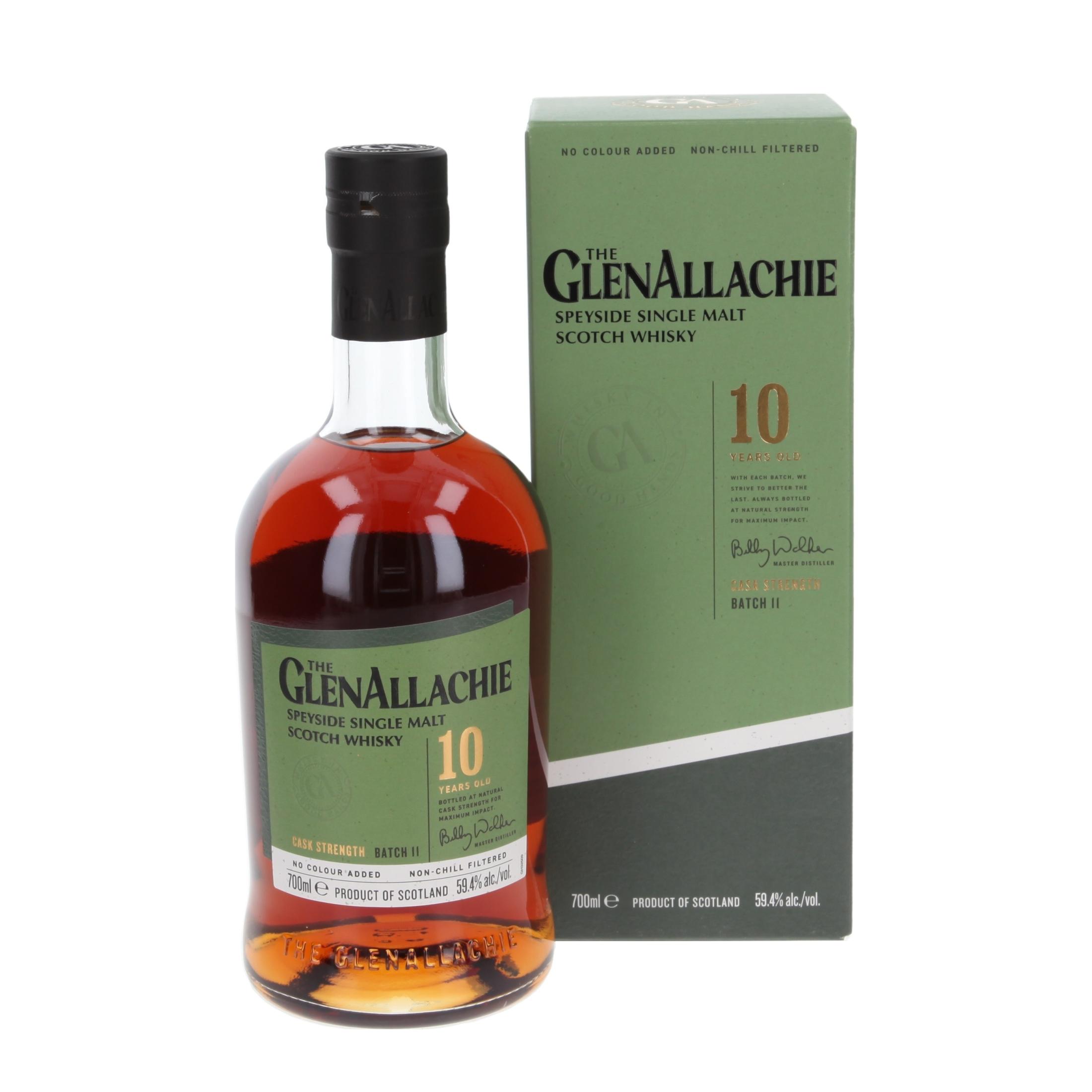 Виски Glenallachie Cask Strength Batch 11 10 Лет 700 ml