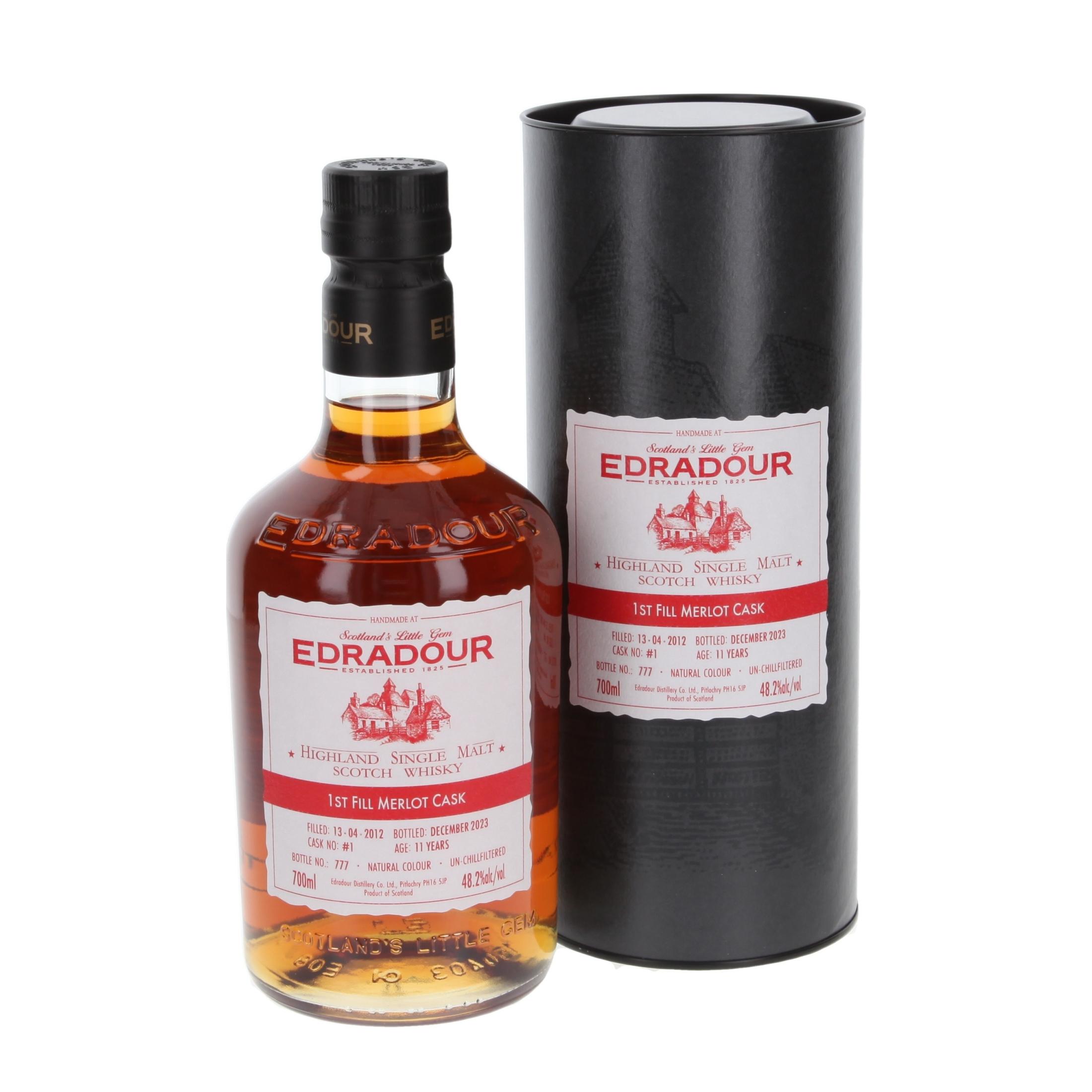 Виски Edradour Merlot Cask 11 Лет 2012/2023 700 ml