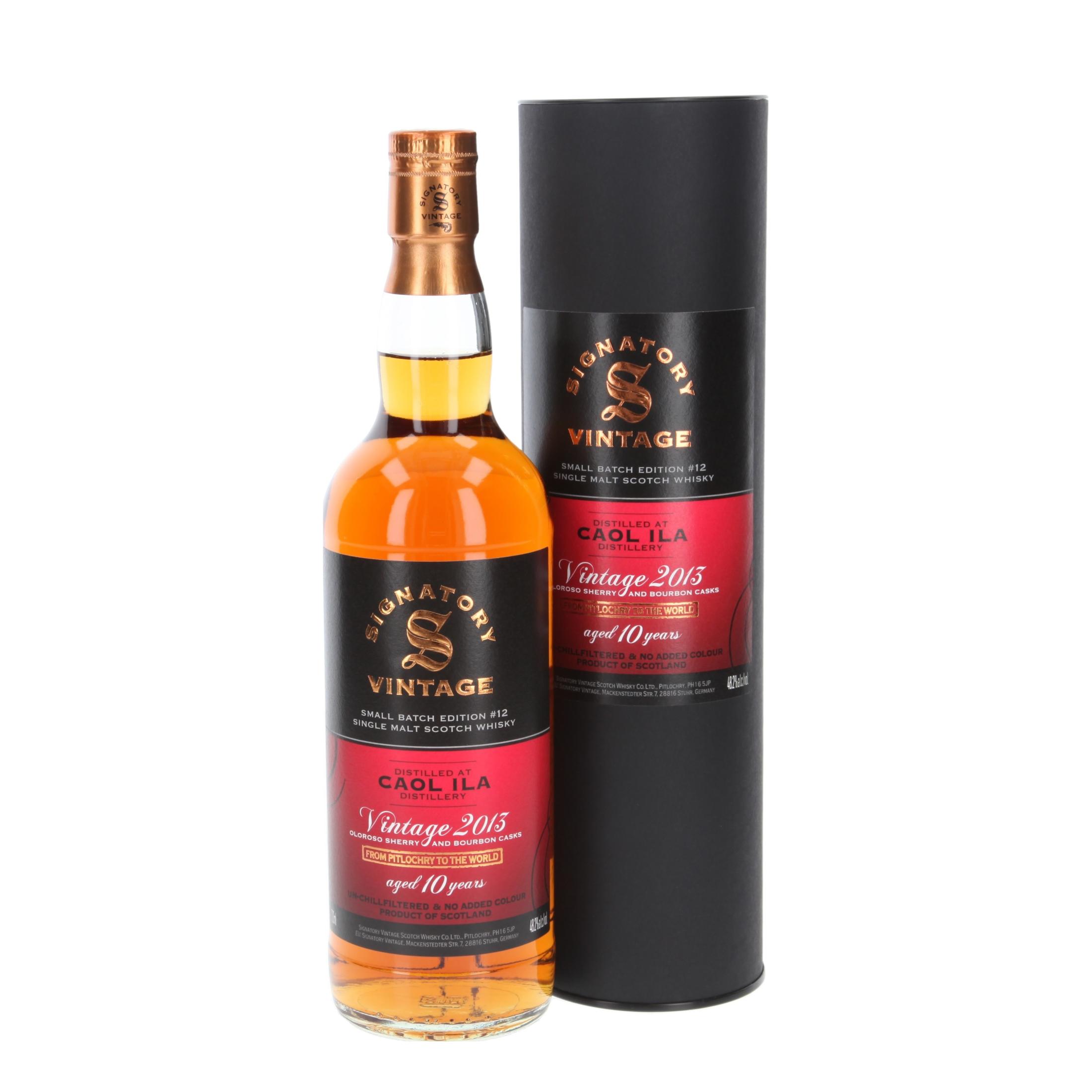 Виски Caol Ila Vintage Small Batch No. 12 10 Лет 2013/2023 700 ml