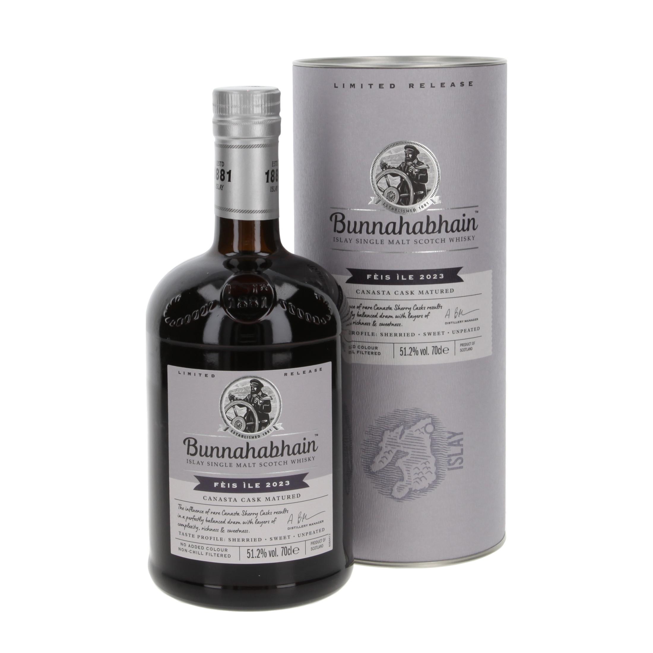 Виски Bunnahabhain Canasta Sherry Cask Feis Ile 2023 700 ml