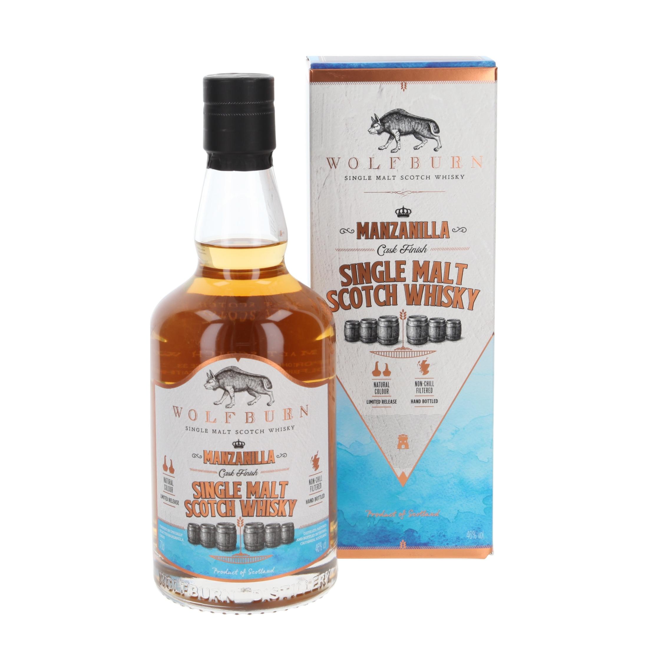 Виски Wolfburn Manzanilla Cask Finish 7 Лет 700 ml