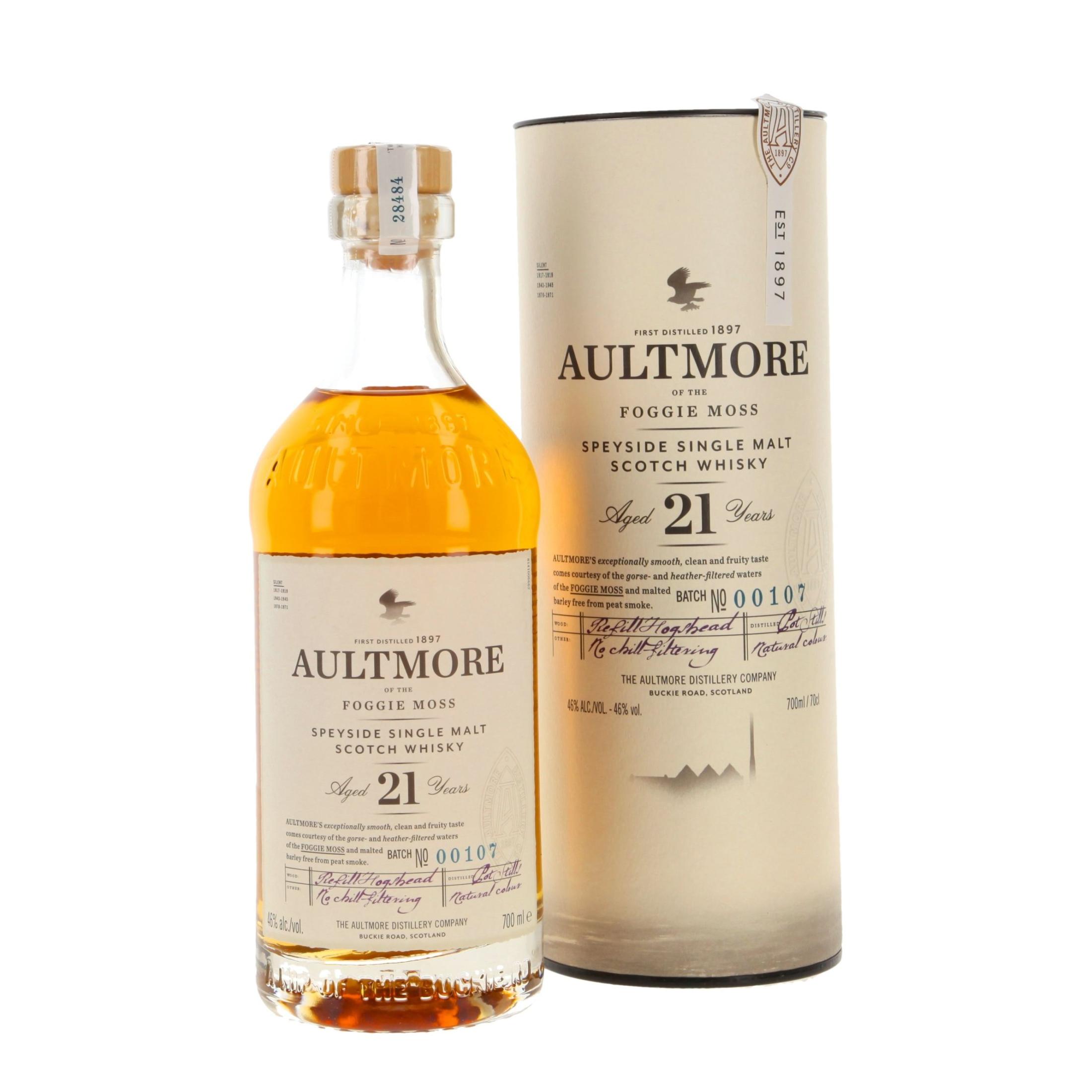 Виски Aultmore 21 Лет 700 ml