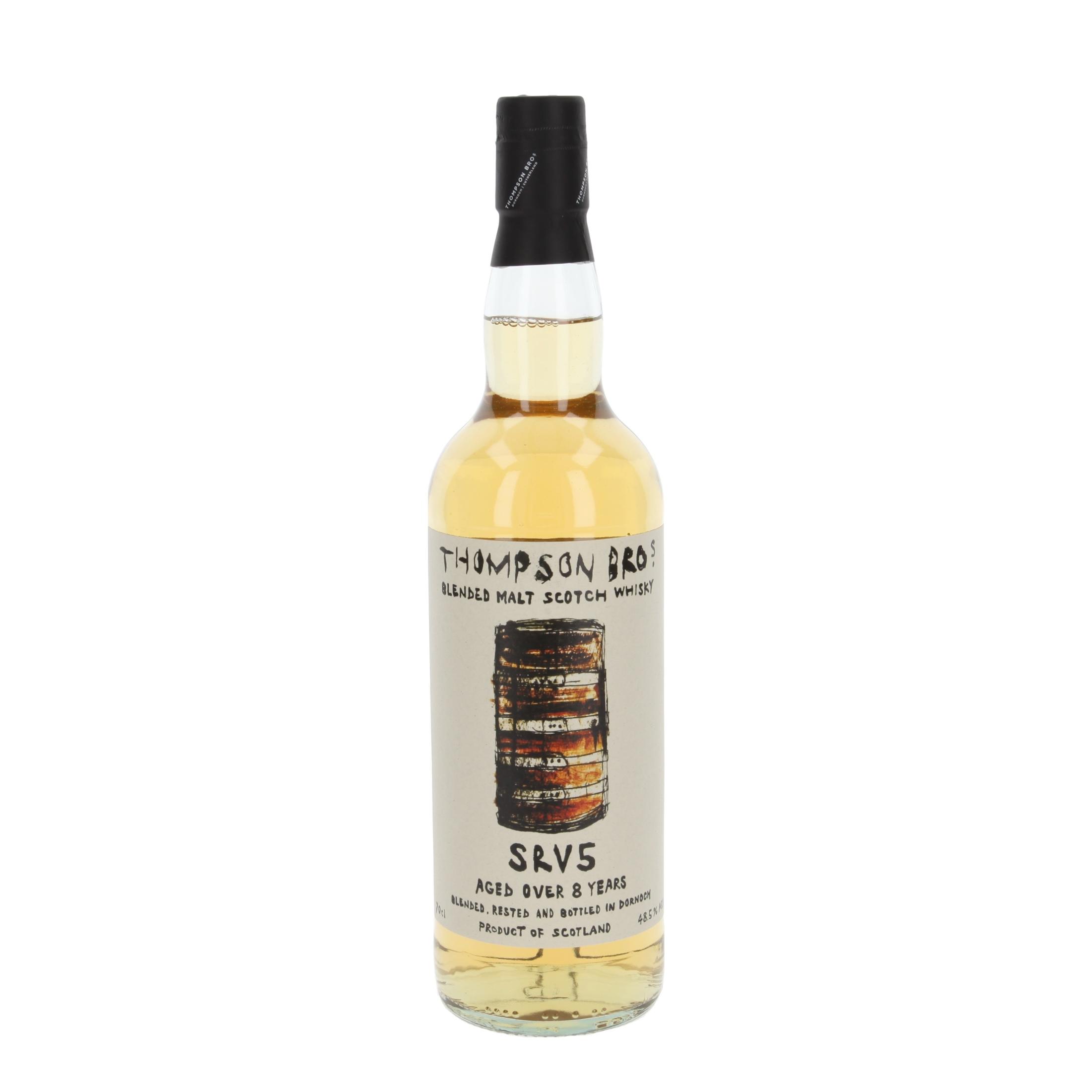 Виски Thompson Bros SRV5 Blended Malt 8 Лет 700 ml
