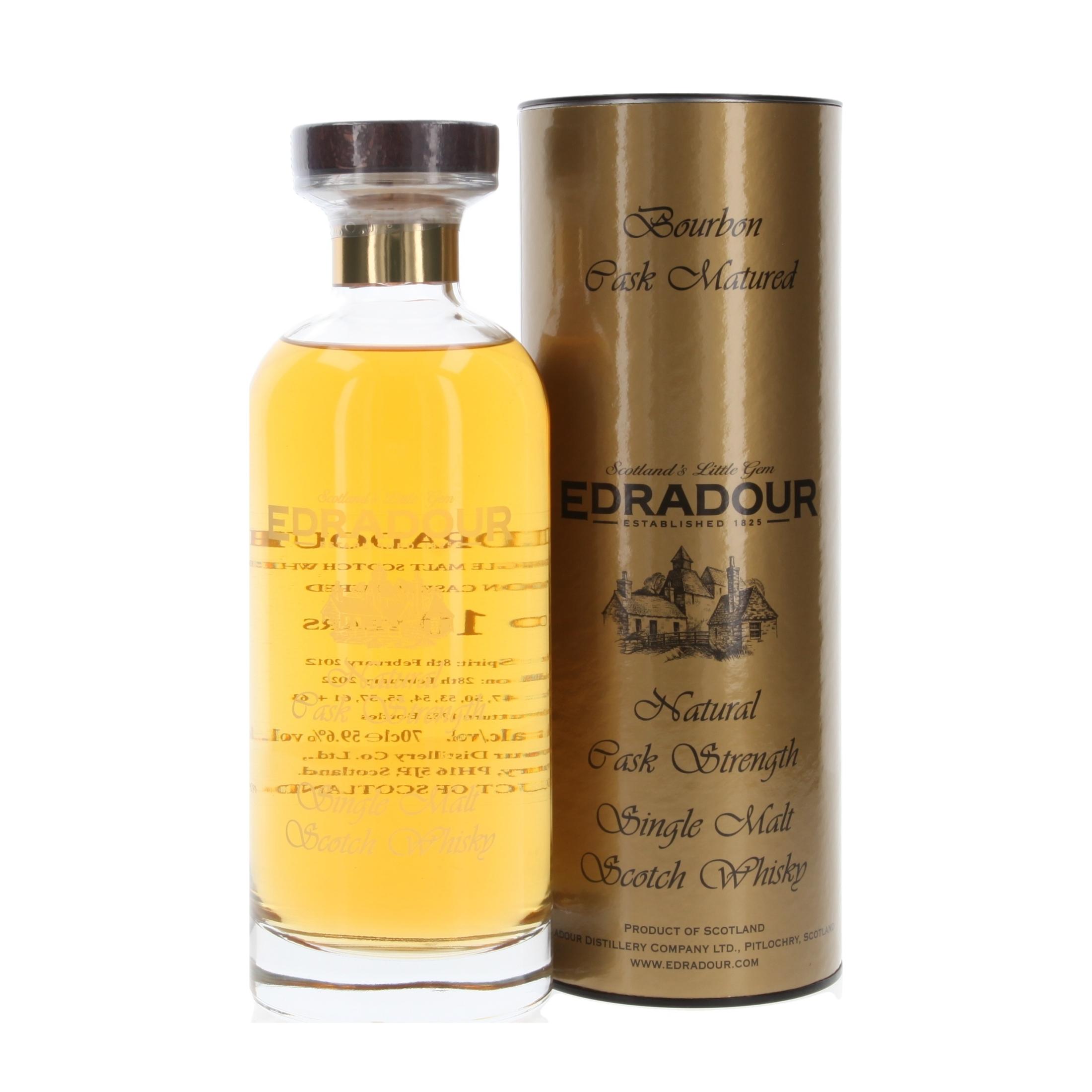 Виски Edradour Decanter Bourbon 10 Лет 2012/2022 700 ml