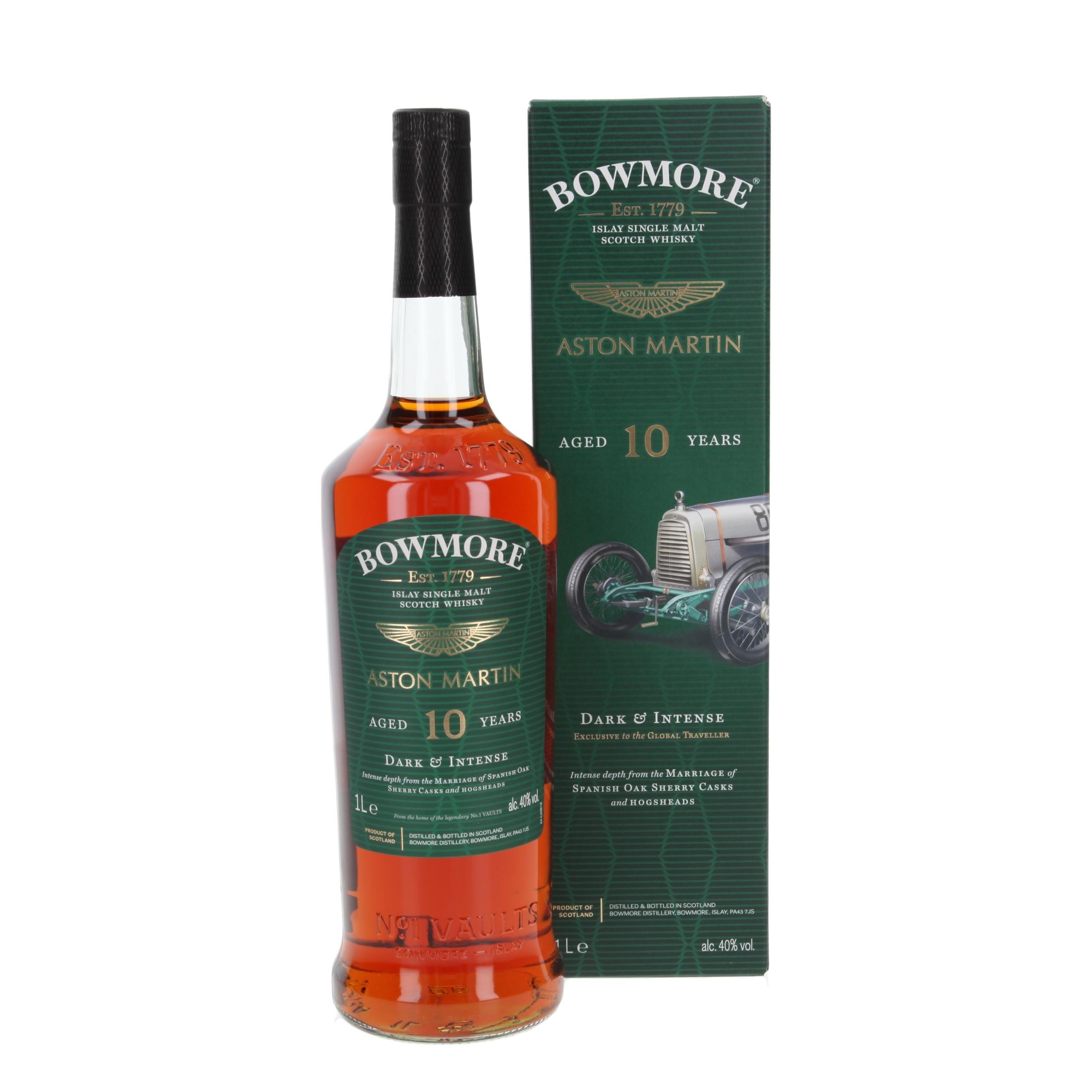 Виски Bowmore Dark & Intense - Aston Martin Collection Razor Blade 10 Лет 1000 ml
