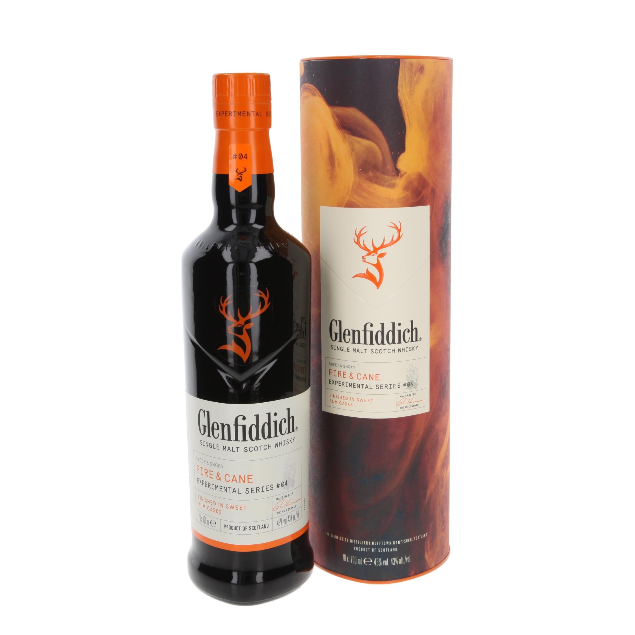 Виски Glenfiddich Fire & Cane - new design 700 ml