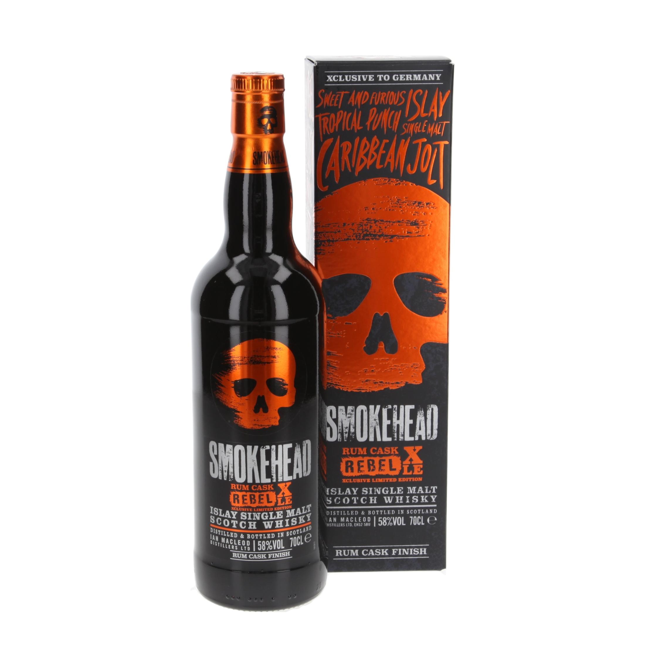 Виски Smokehead Rum Rebel XLE 700 ml