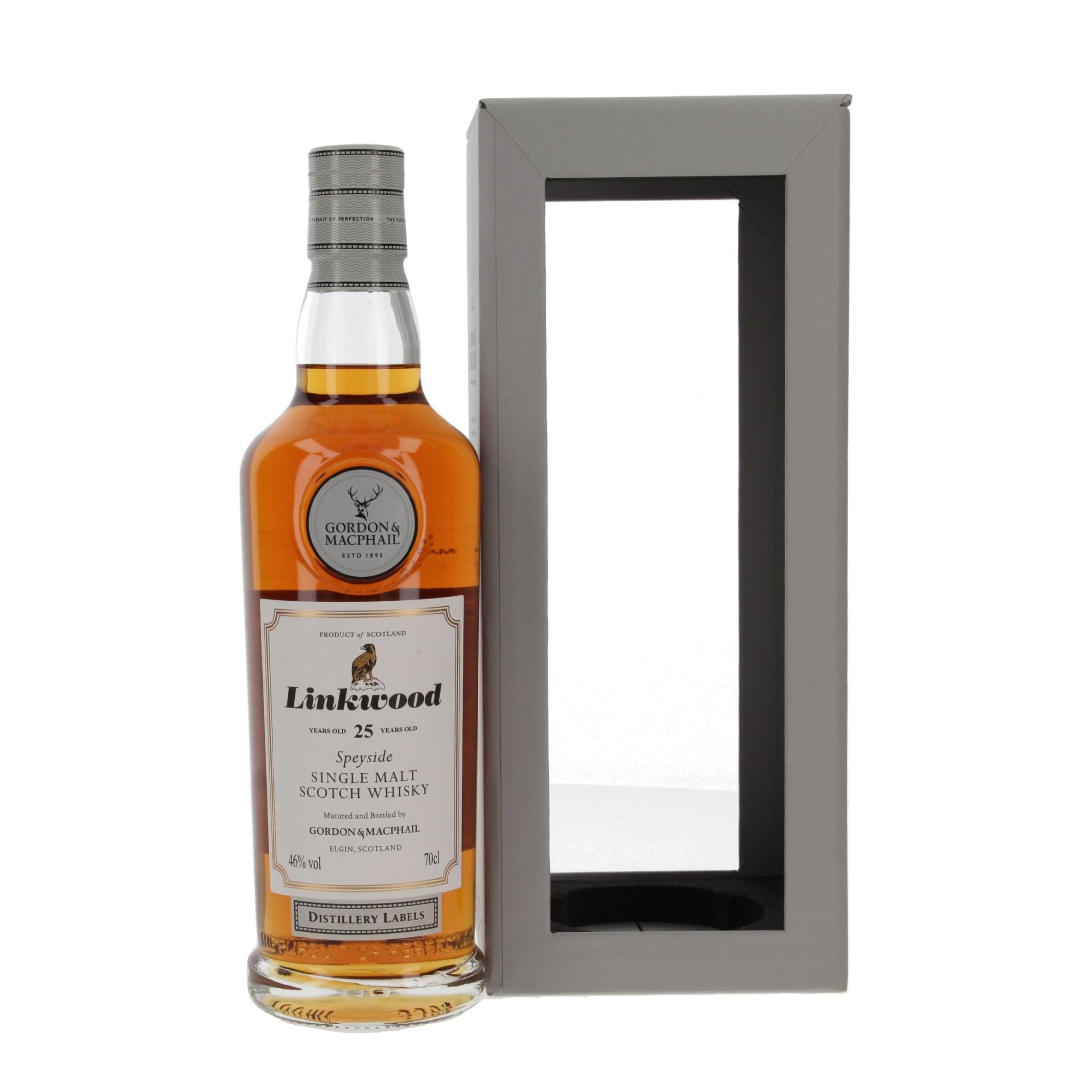 Виски Linkwood Distillery Labels 25 Лет 700 ml