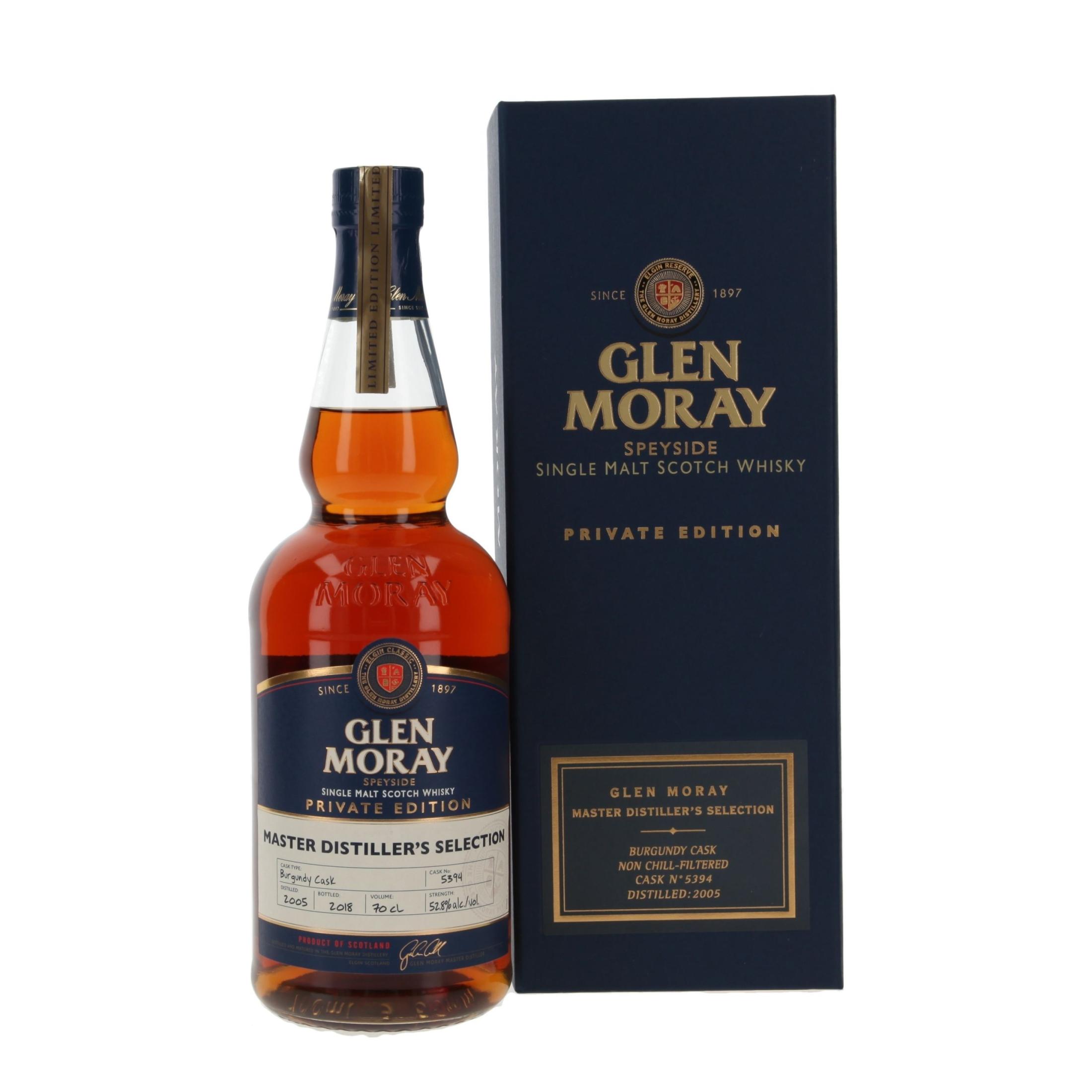 Виски Glen Moray Burgundy 13 Лет 2005/2018 700 ml