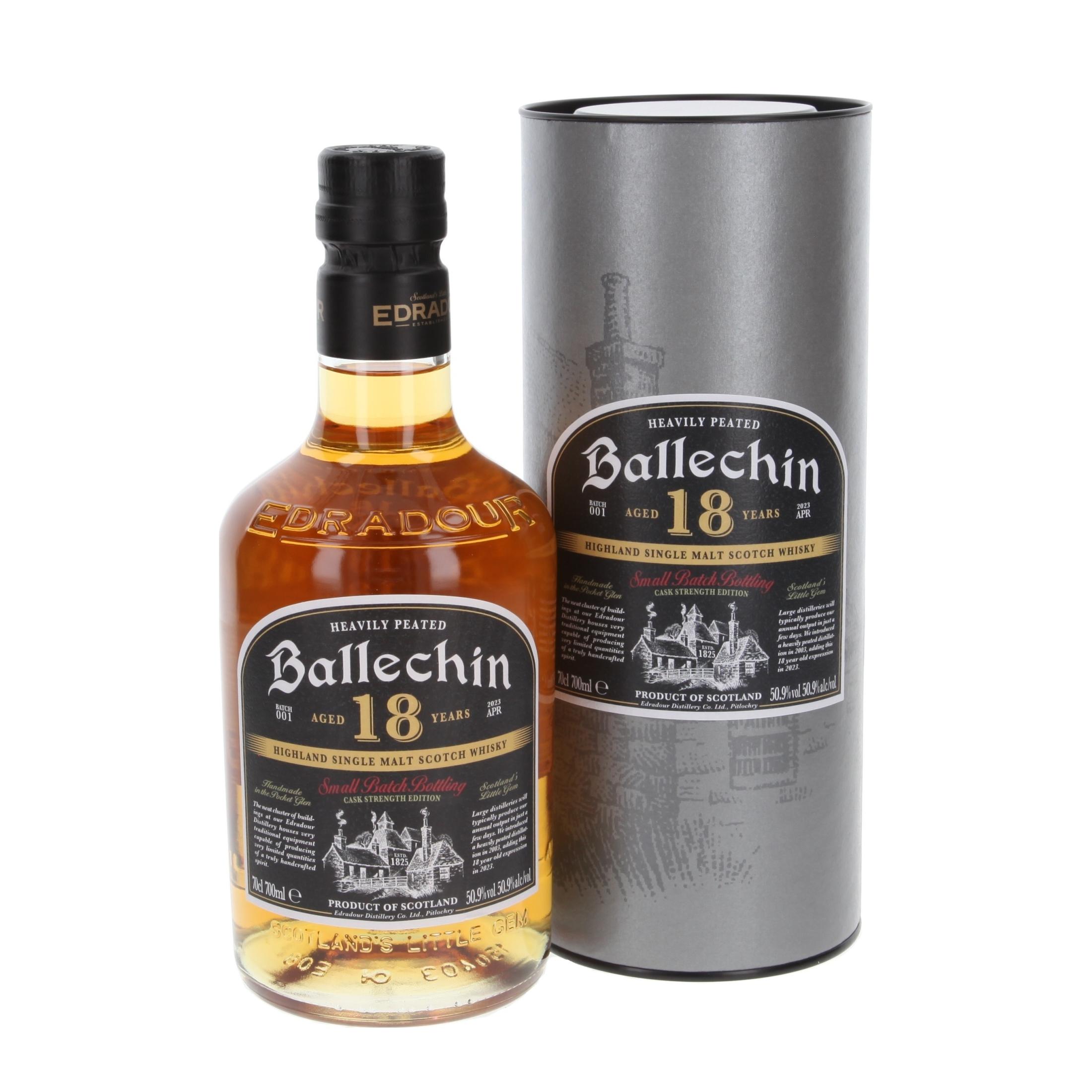 Виски Ballechin Cask Strength 18 Лет 2023 700 ml