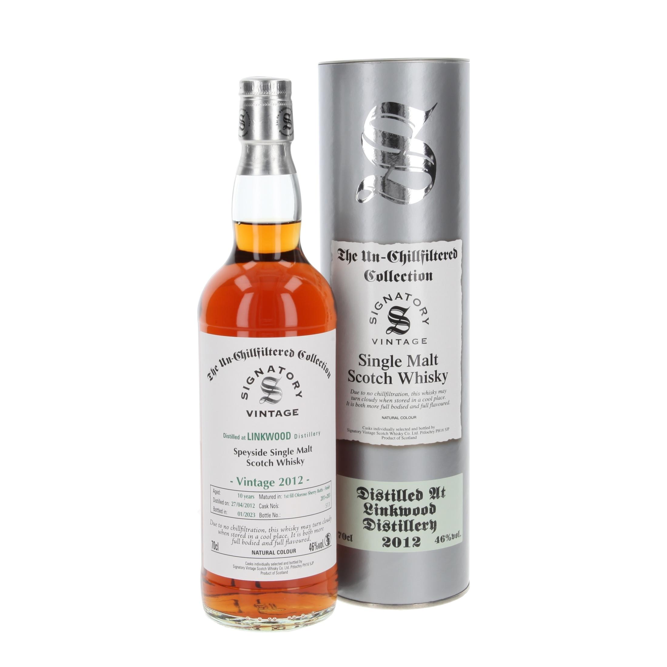 Виски Linkwood First Fill Oloroso Sherry Butt Finish Un-Chillfiltered 10 Лет 2012/2023 700 ml