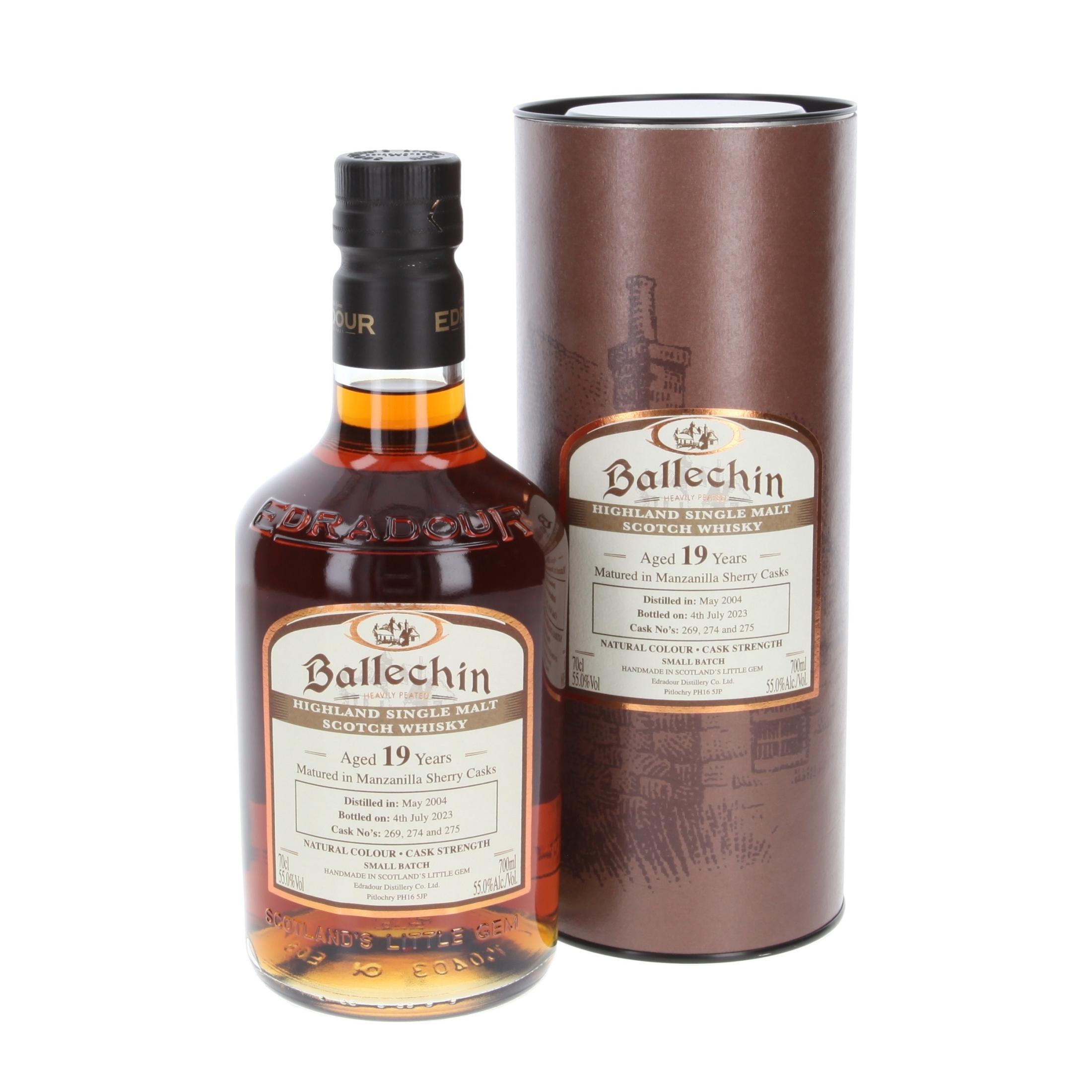 Виски Ballechin Manzanilla Cask 19 Лет 2004/2023 700 ml
