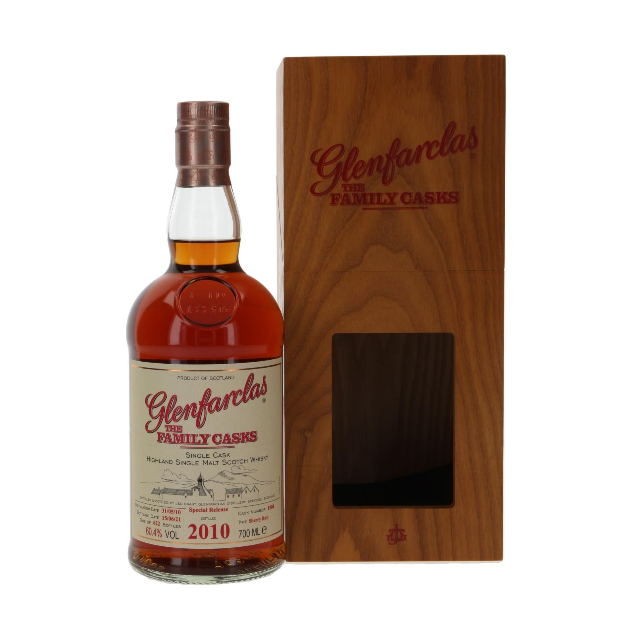 Виски Glenfarclas Family Casks #1504 10 Лет 2010/2021 700 ml