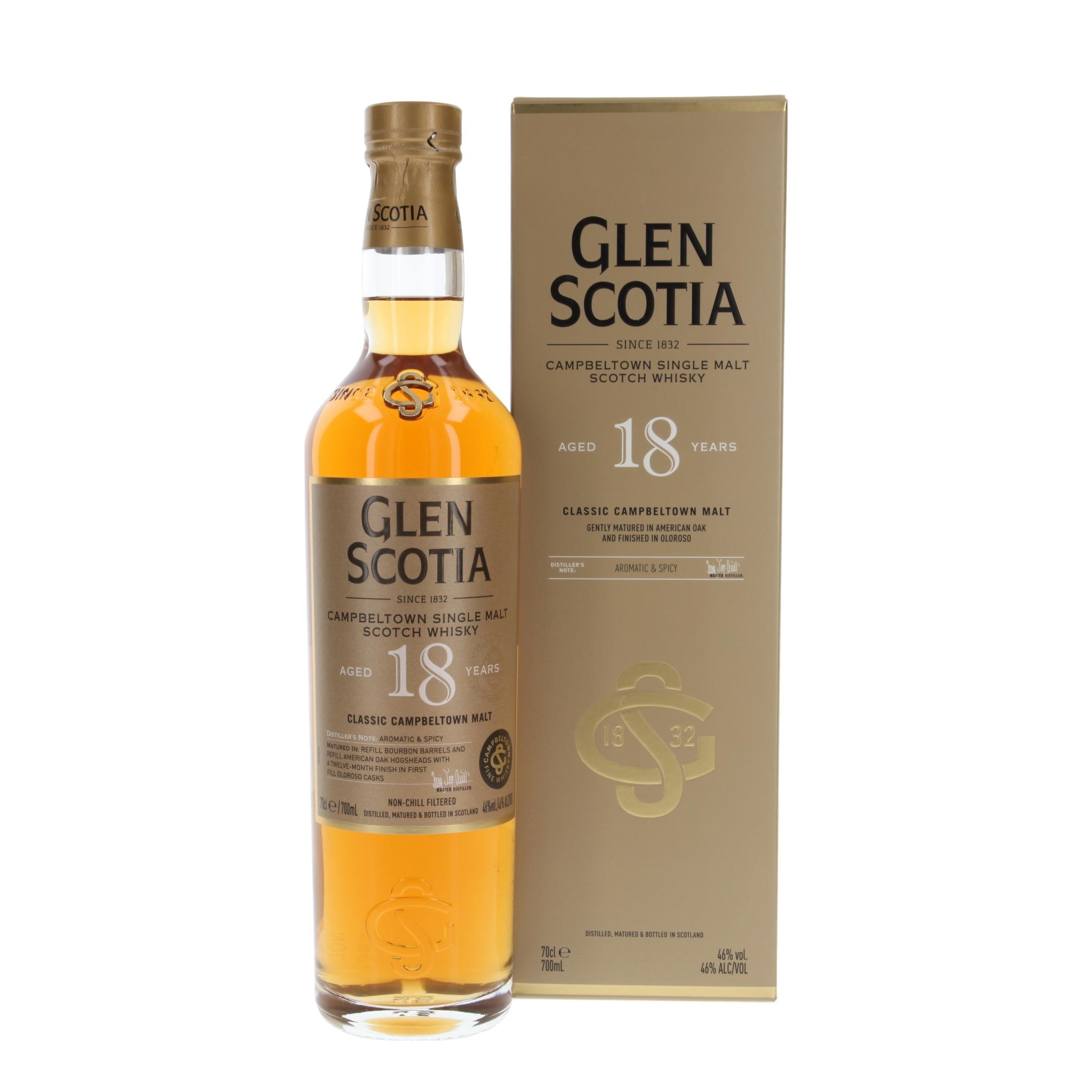 Виски Glen Scotia 18 Лет 700 ml