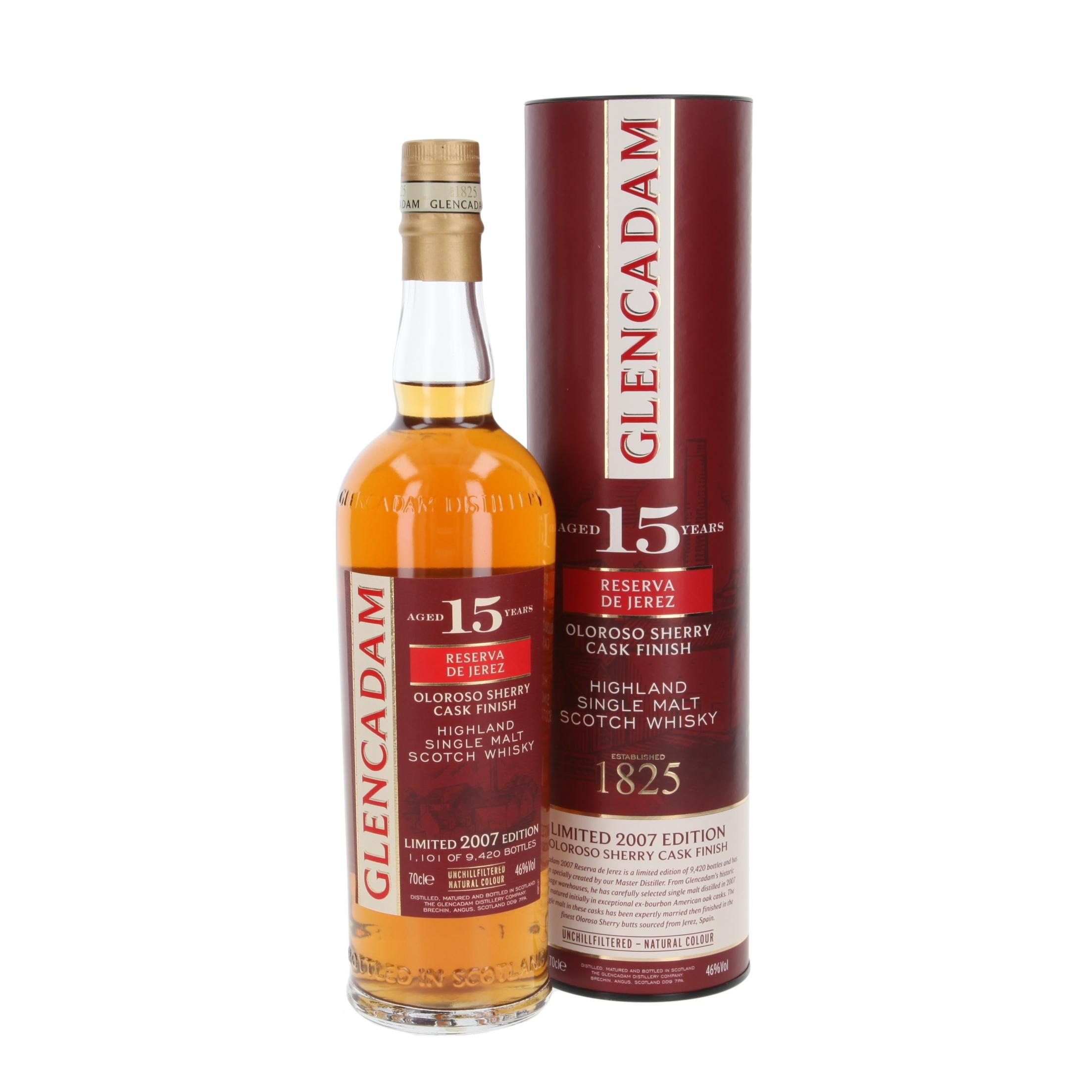 Виски Glencadam Reserva de Jerez 15 Лет 2007/2022 700 ml