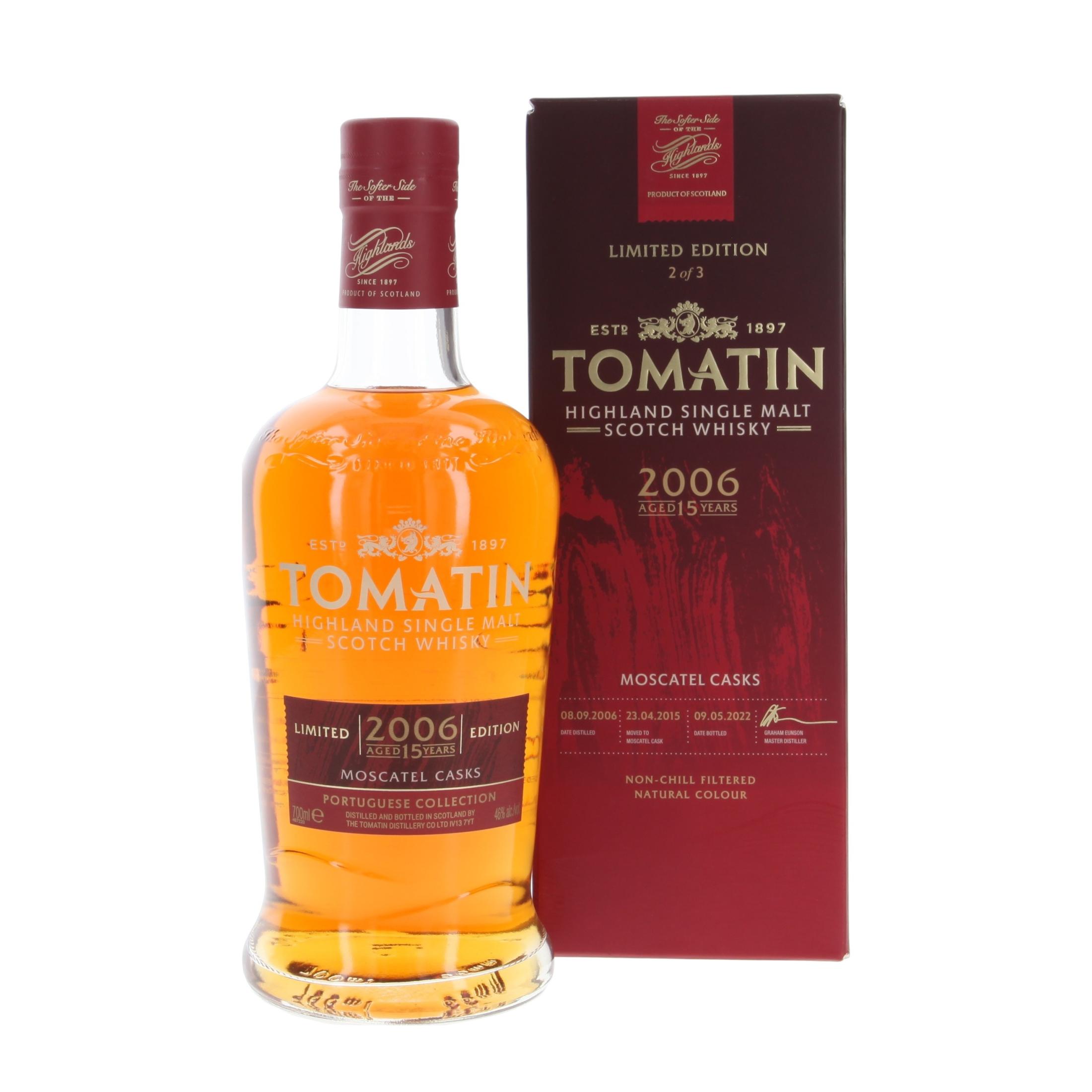 Виски Tomatin The Moscatel Edition 15 Лет 2006/2022 700 ml