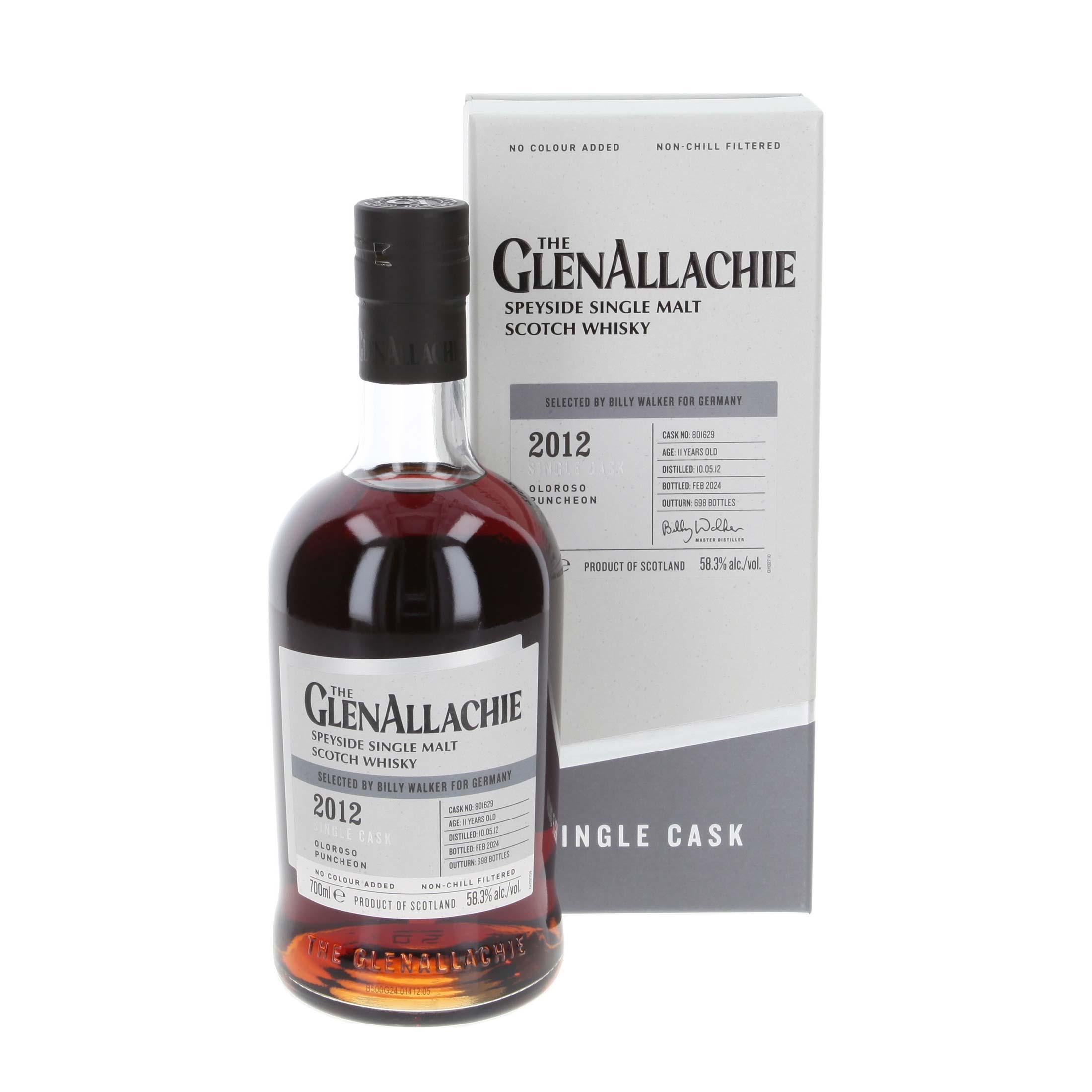 Виски Glenallachie Oloroso Puncheon 11 Лет 2012/2024 700 ml