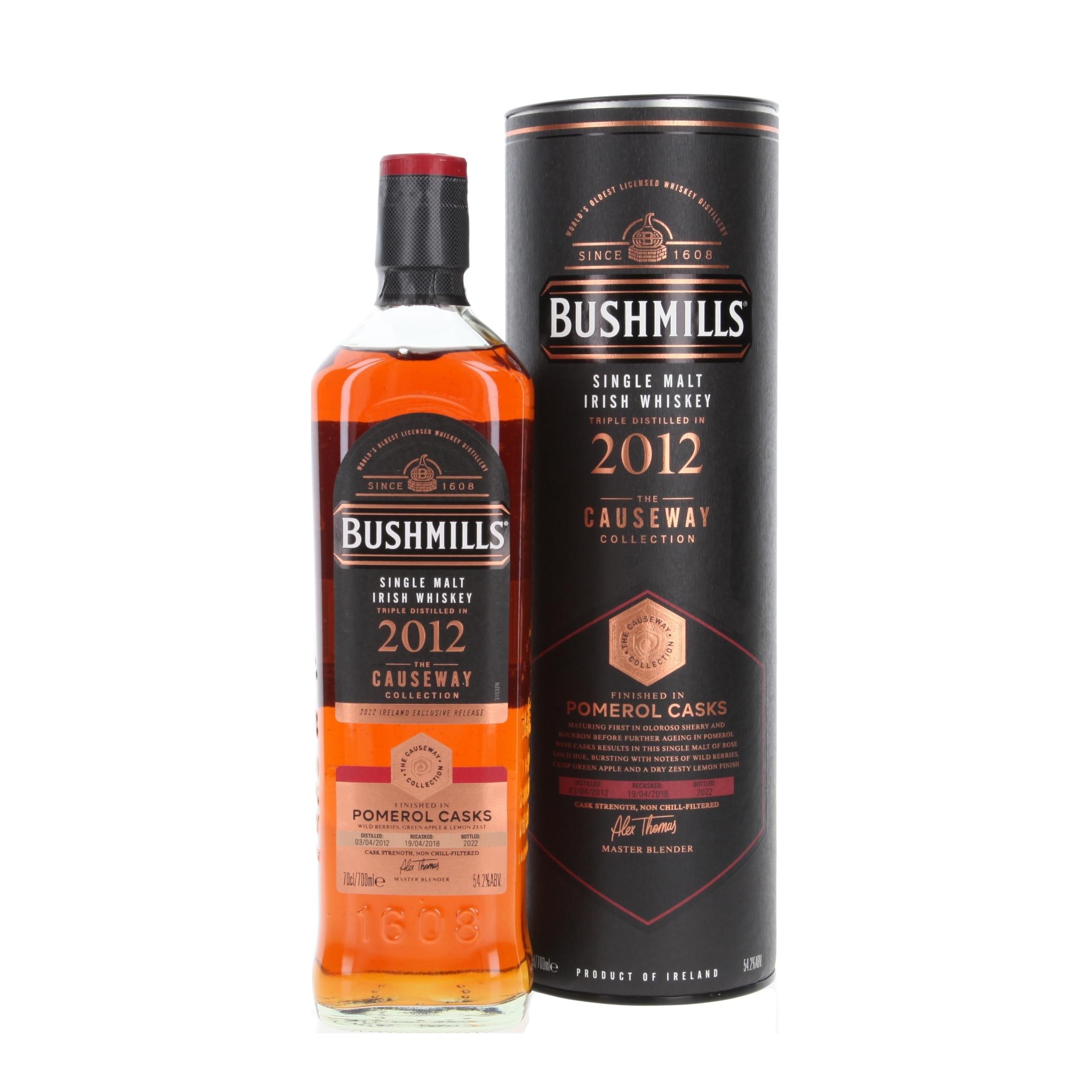 Виски Bushmills Causeway Collection Pomerol Cask 2012/2022 700 ml