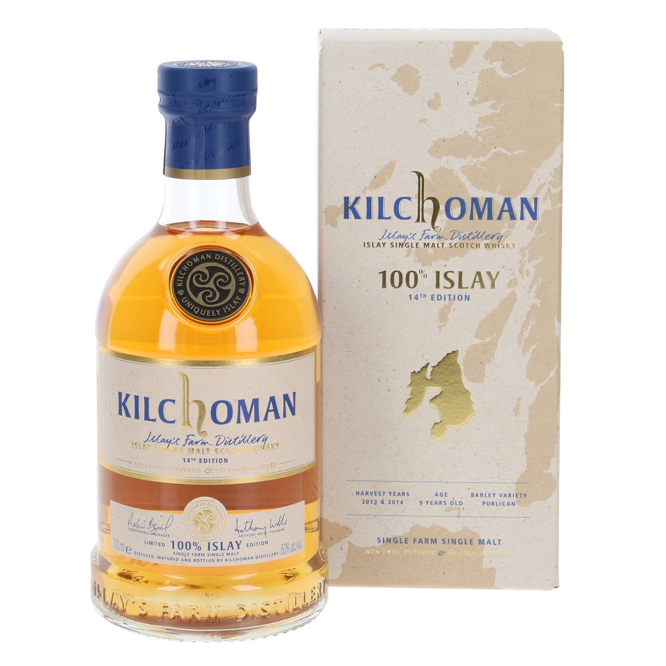 Виски Kilchoman 100% Islay 14th Edition 9 Лет 700 ml