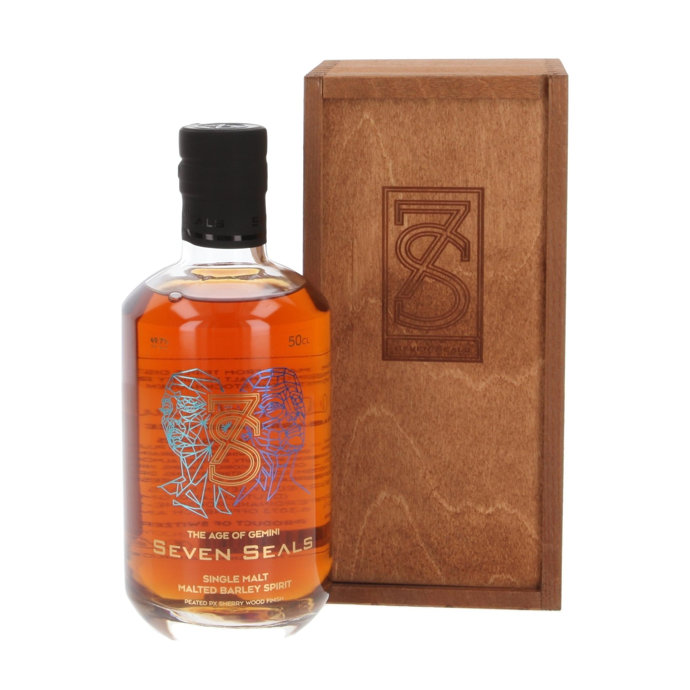 Виски Seven Seals The Age of Gemini Peated PX Finish 500 ml