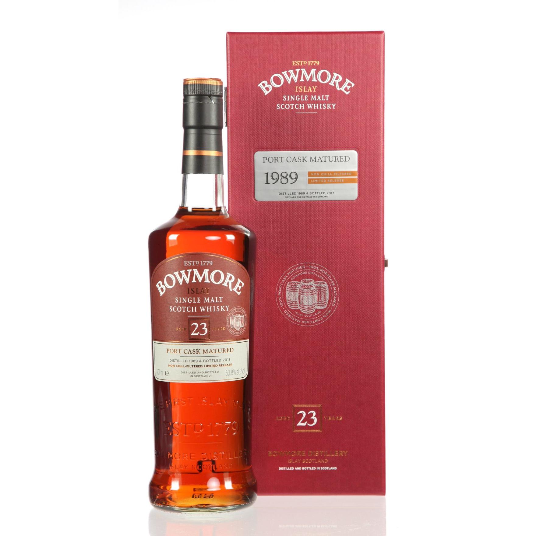 Виски Bowmore Port Cask 23 Лет 1989/2013 700 ml