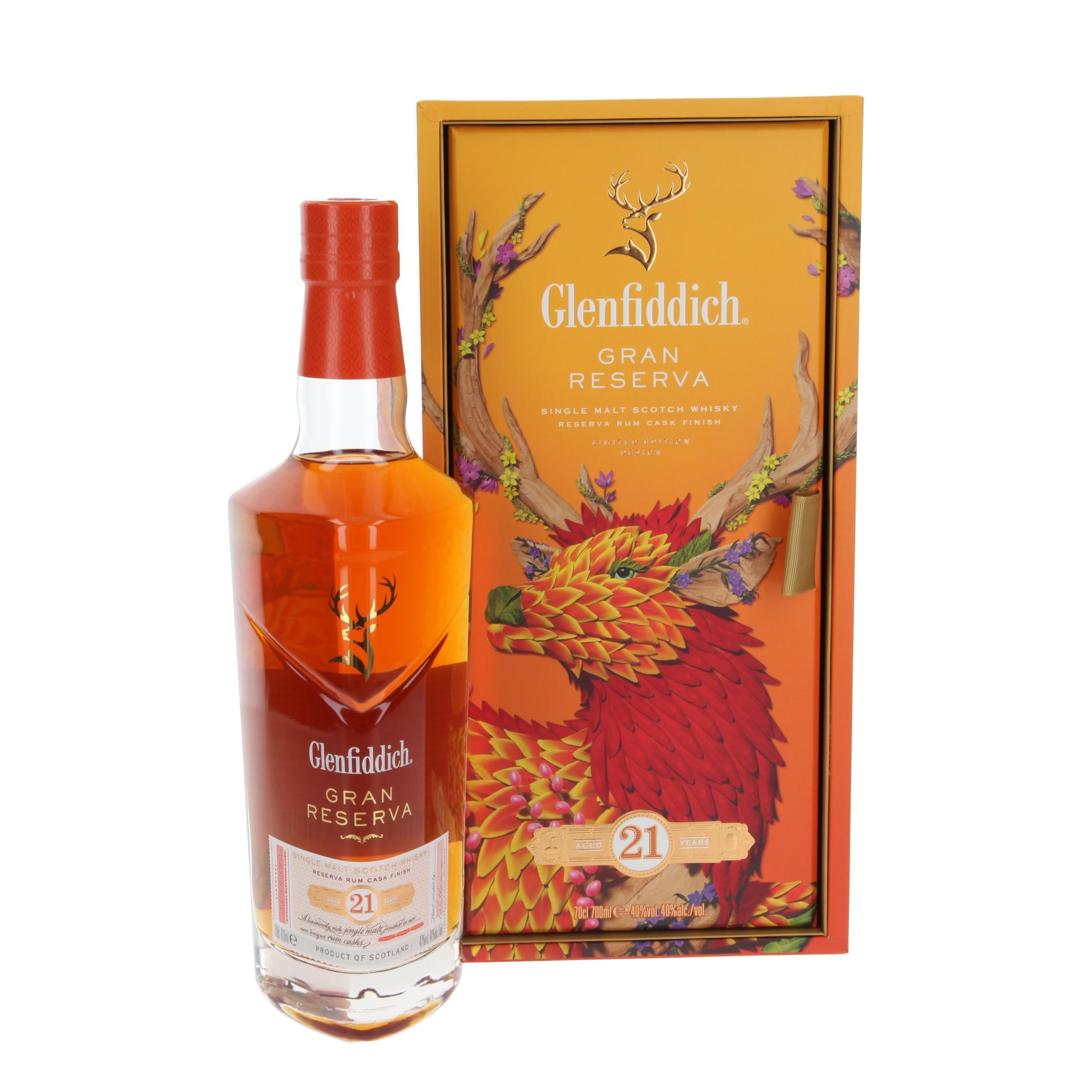 Виски Glenfiddich Reserva Rum Cask Finish - Chinese New Year 21 Лет 2024 700 ml